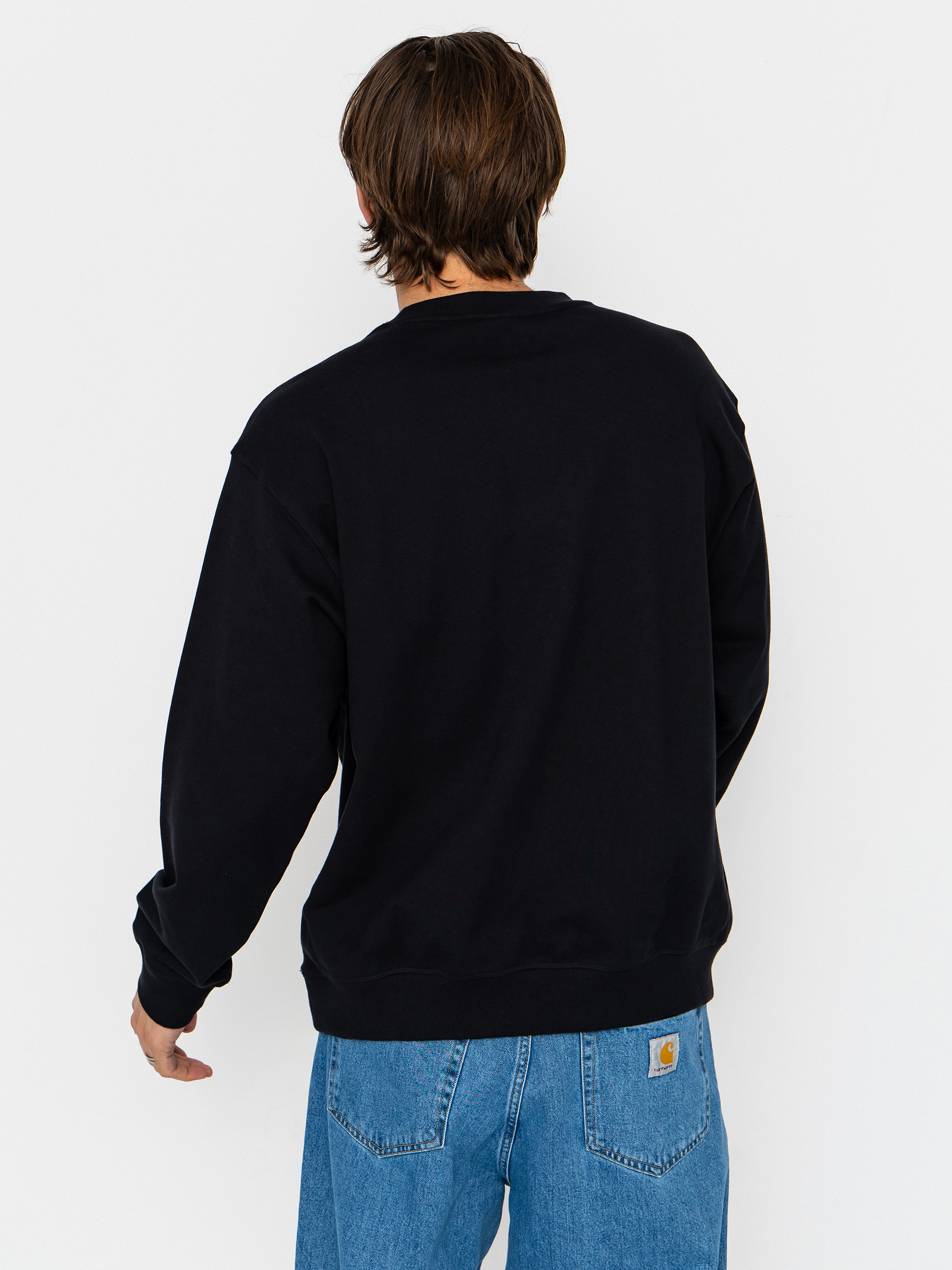 Hanorac New Balance Athletics French Terry Crew (black)