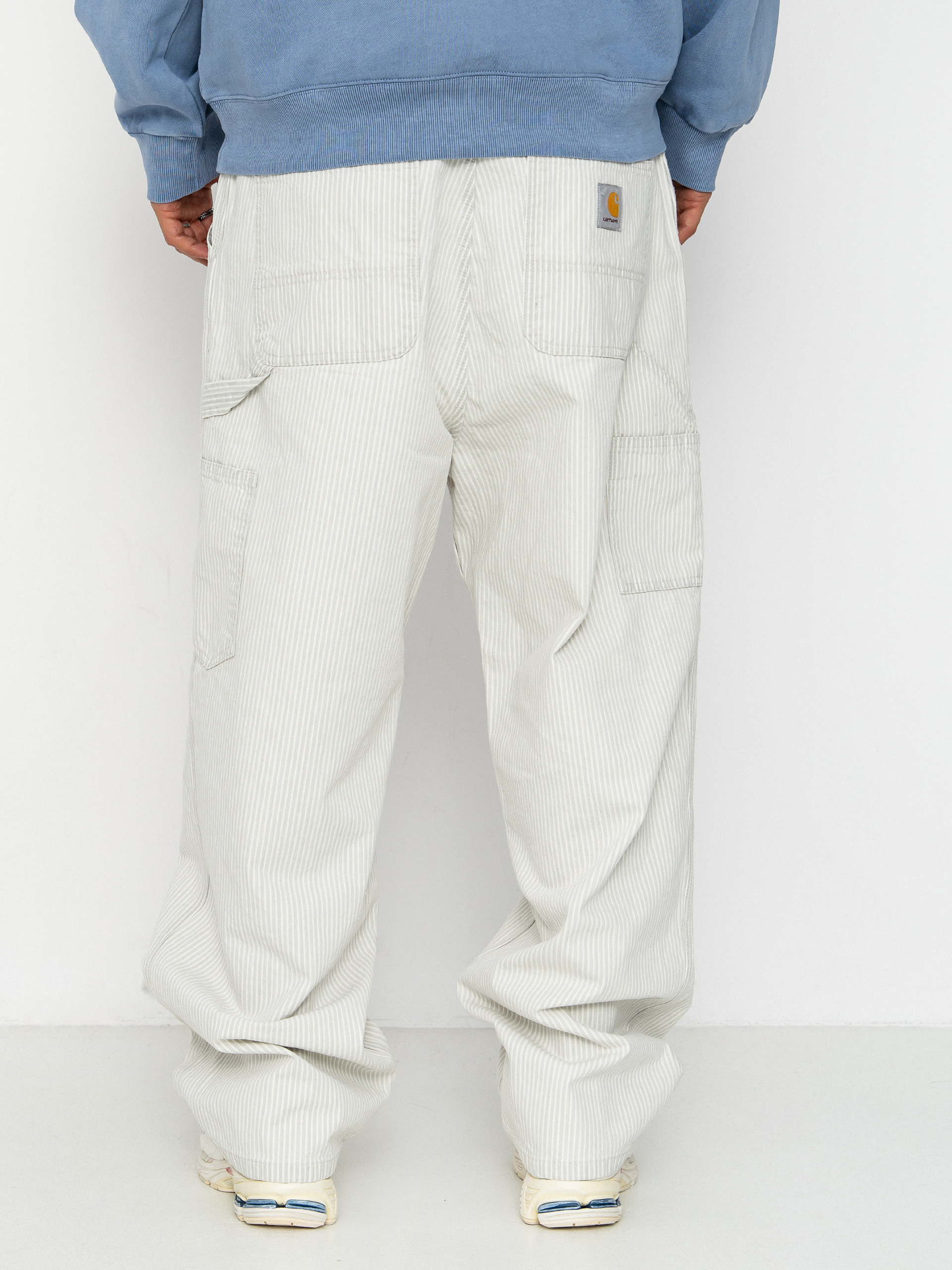 Pantaloni Carhartt WIP Mercer Single Knee (mercer stripe/graphite/wax)