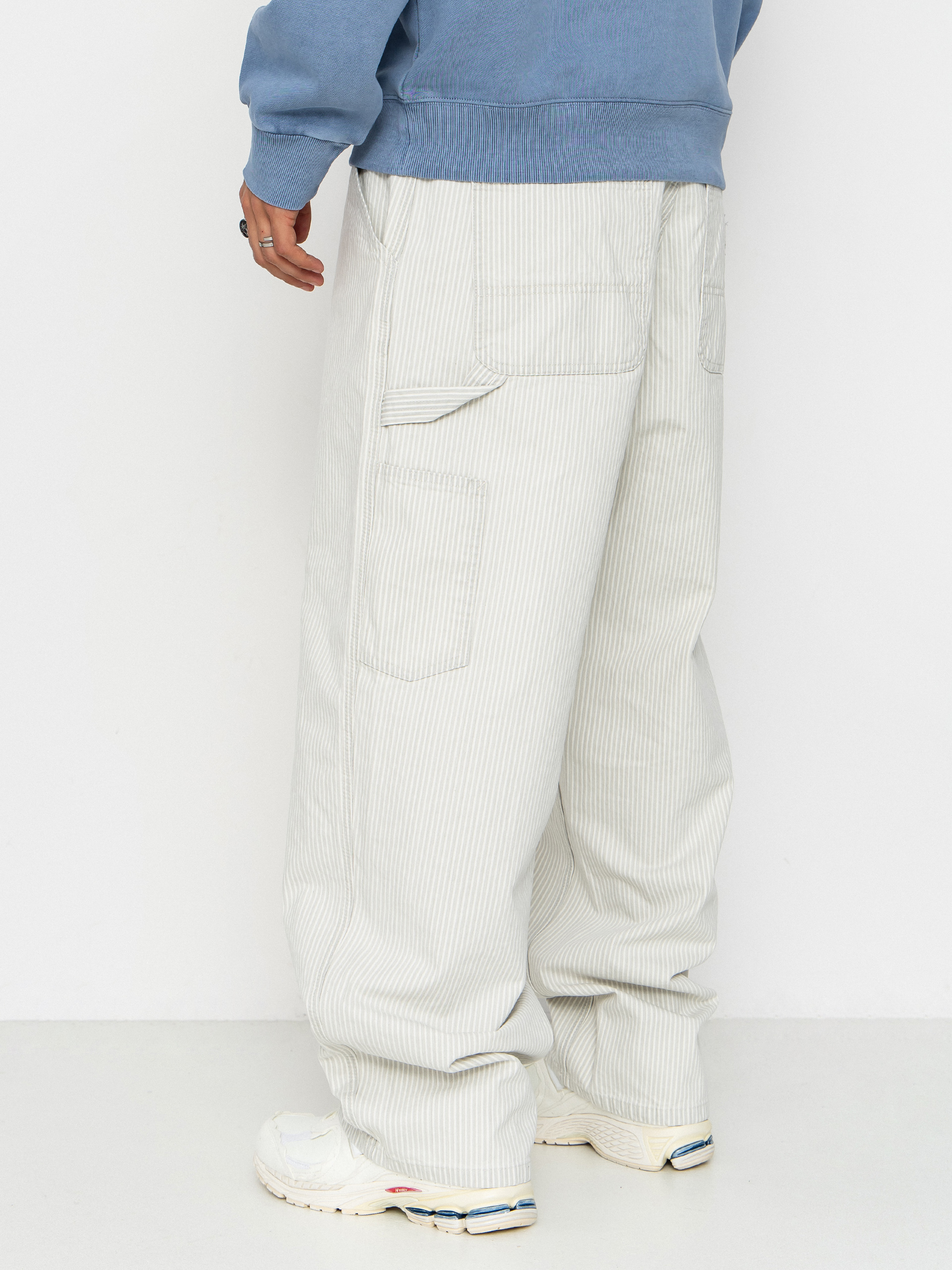 Pantaloni Carhartt WIP Mercer Single Knee (mercer stripe/graphite/wax)