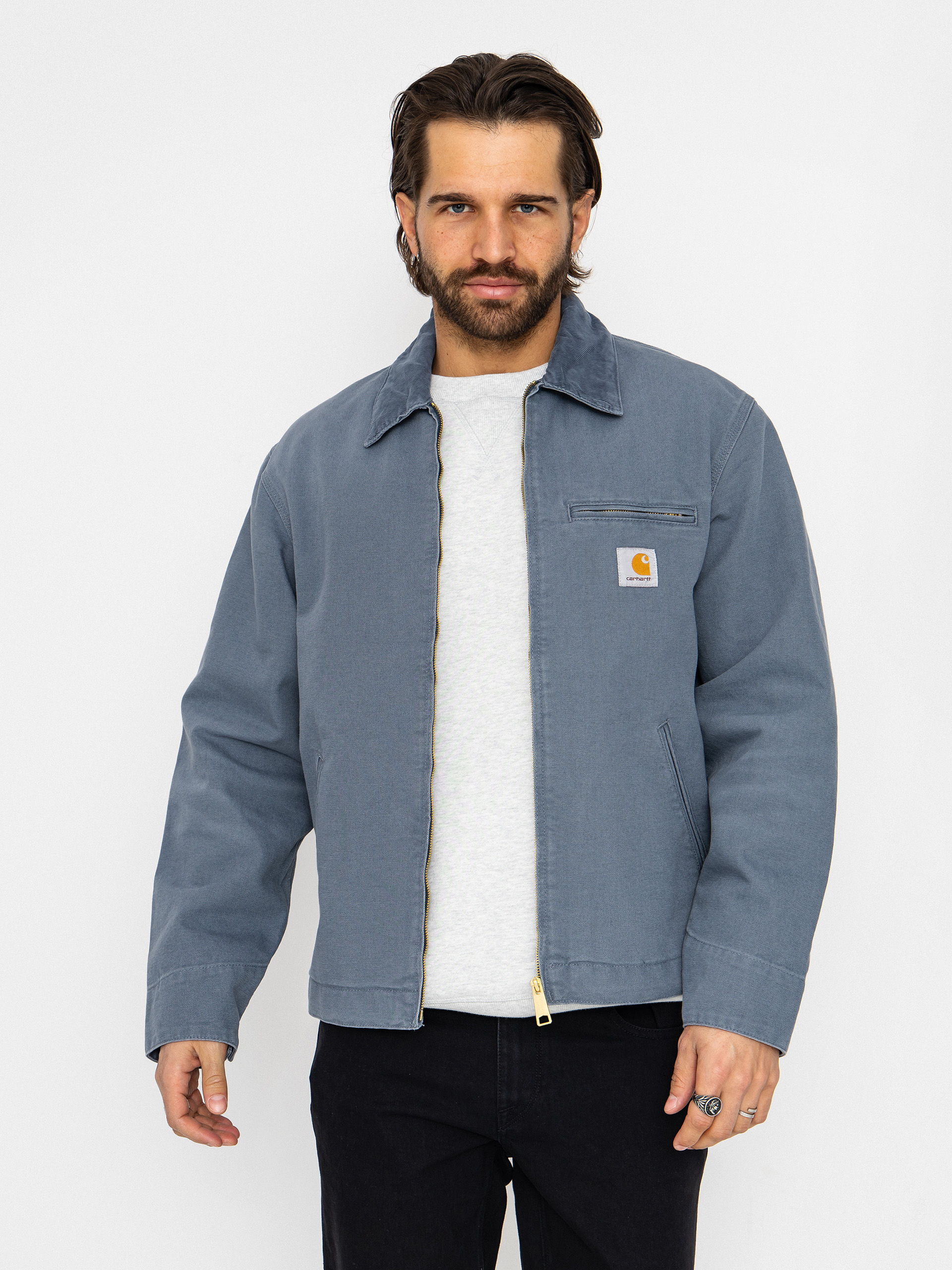 Geacă Carhartt WIP Detroit (cozy blue/cozy blue)