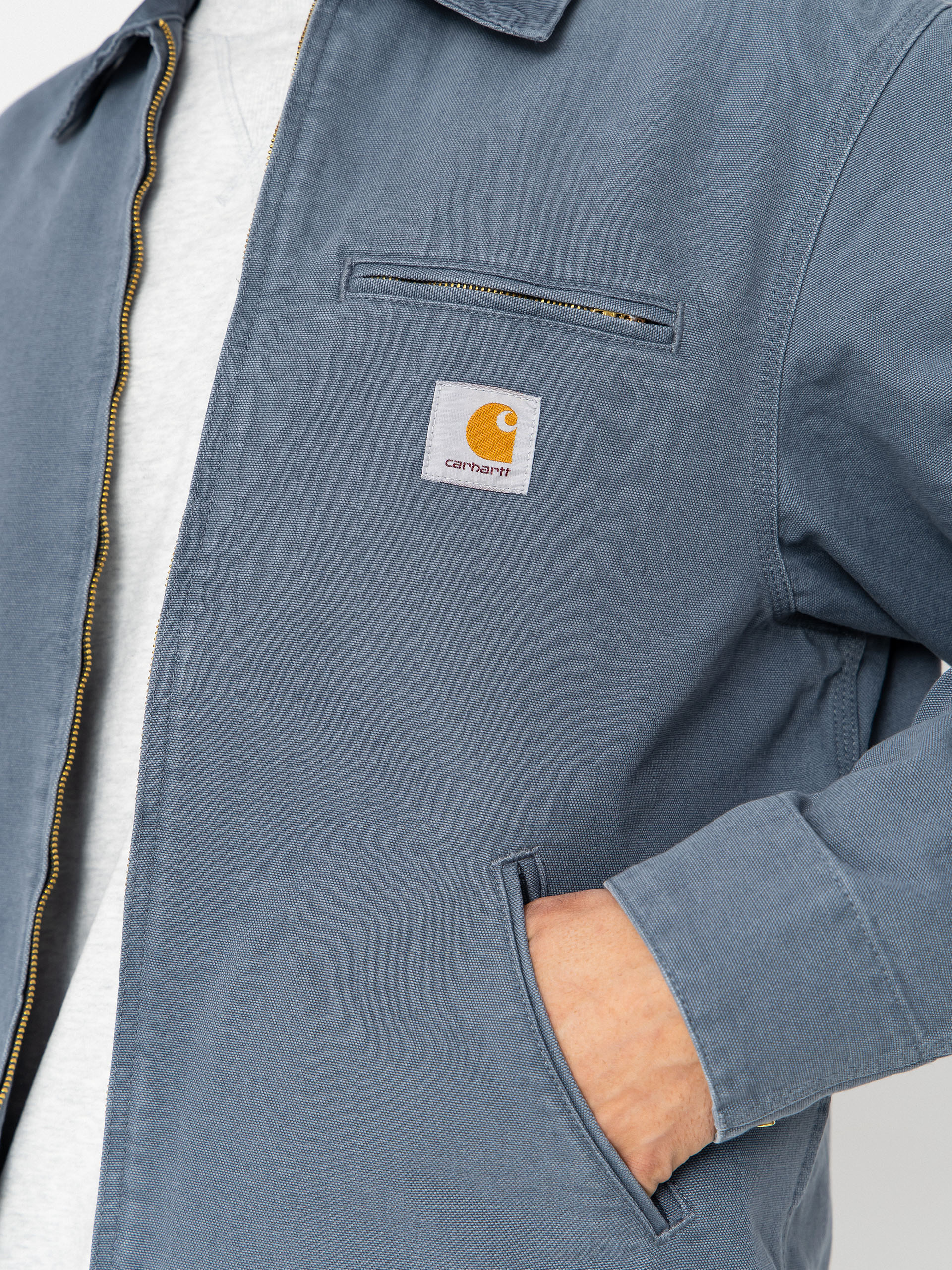 Geacă Carhartt WIP Detroit (cozy blue/cozy blue)