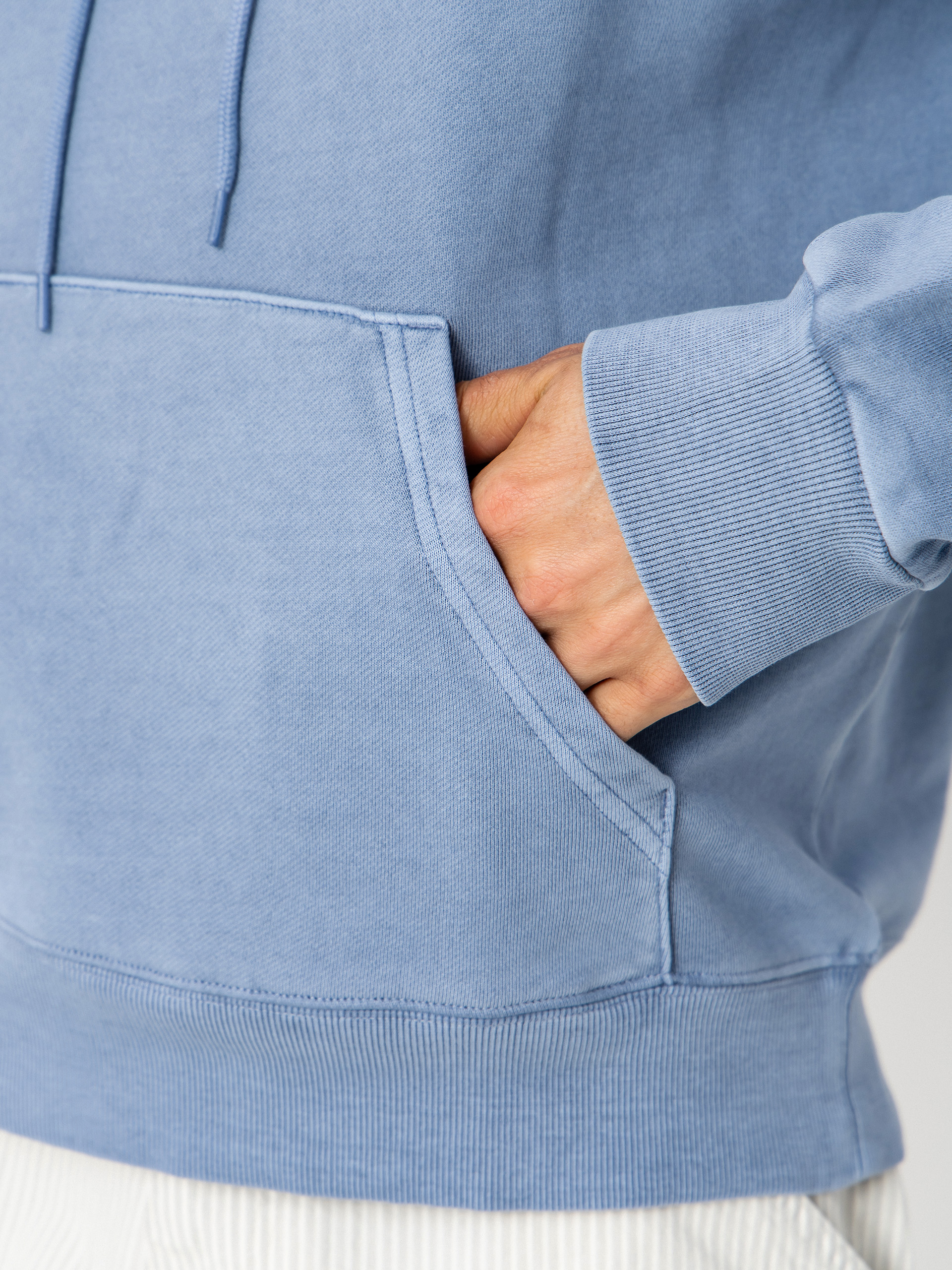 Hanorac cu glugă Carhartt WIP Nelson HD (gentle blue)