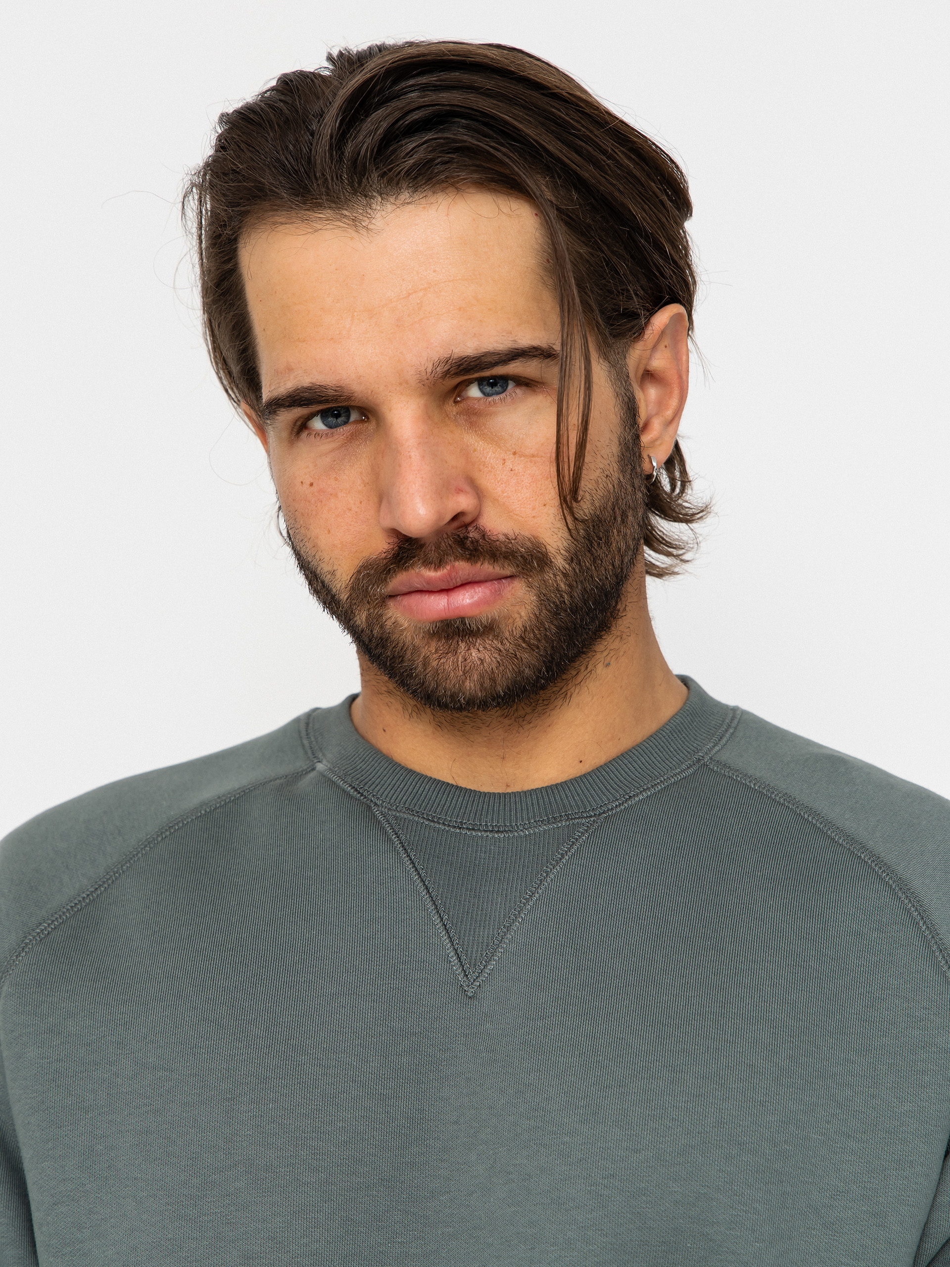 Hanorac Carhartt WIP Chase (velvet green/gold)