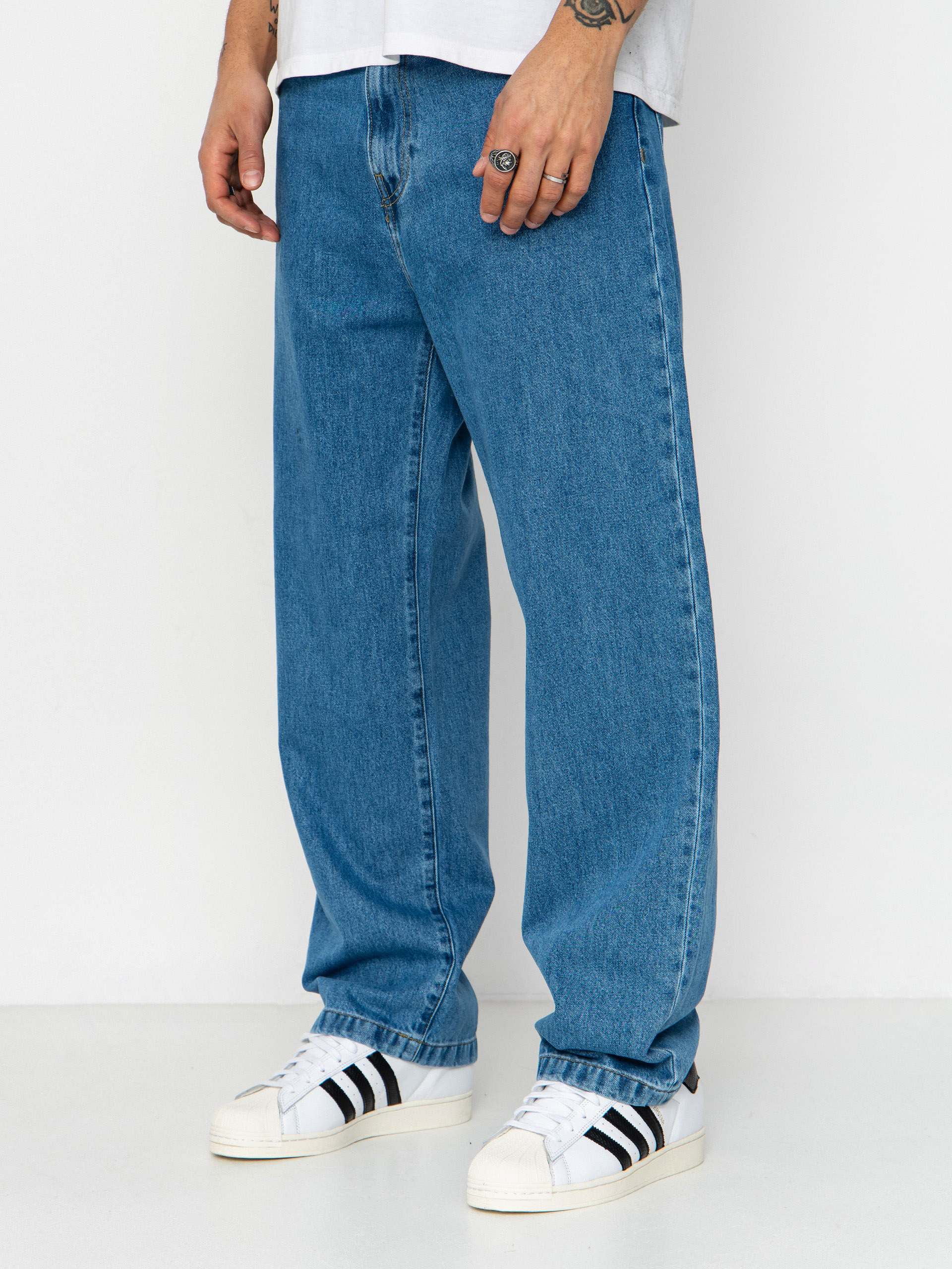 Pantaloni Carhartt WIP Landon (blue heavy stone wash)