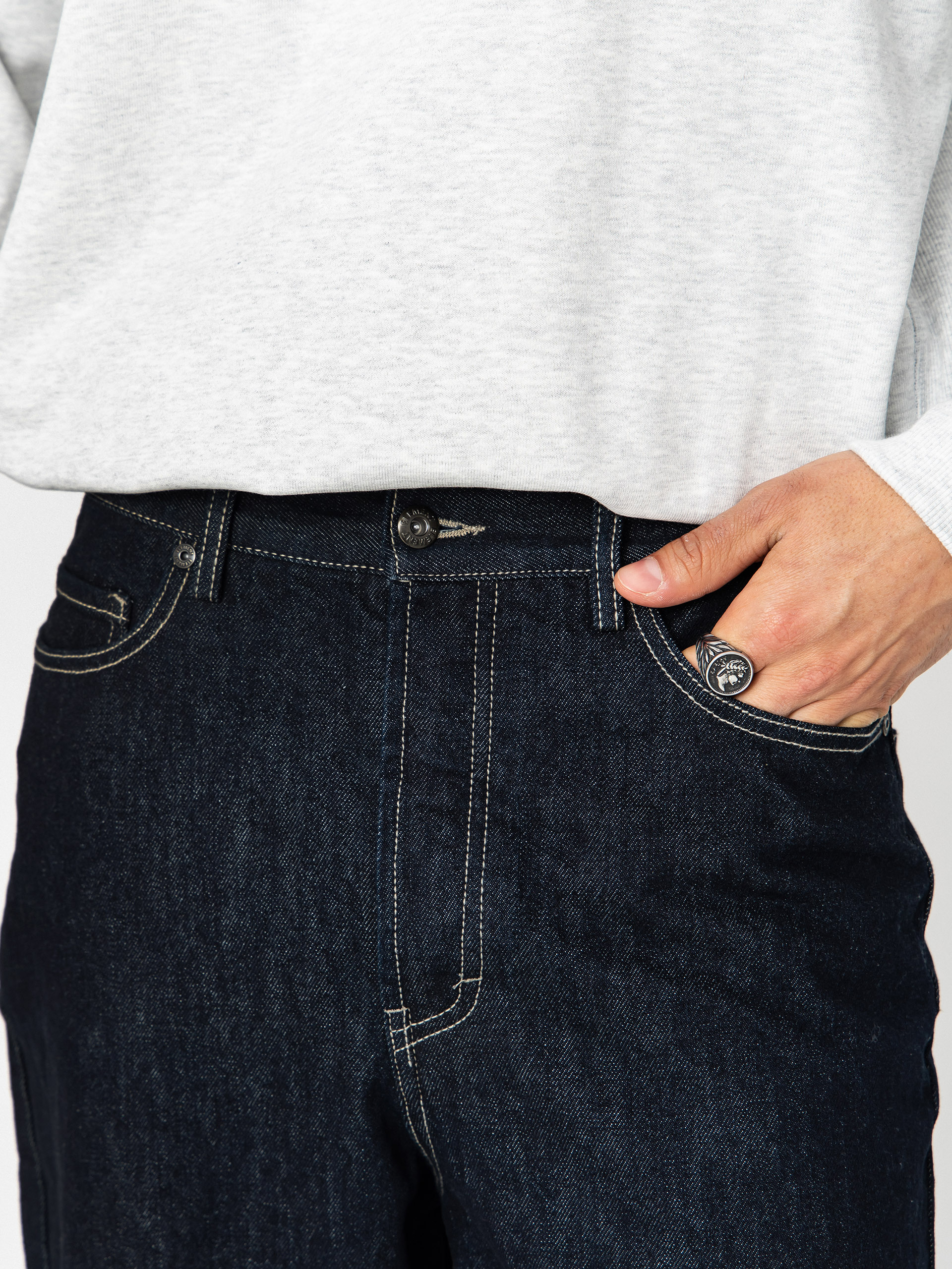 Pantaloni Element Big 5 Denim Rinse (dark blue rinse)