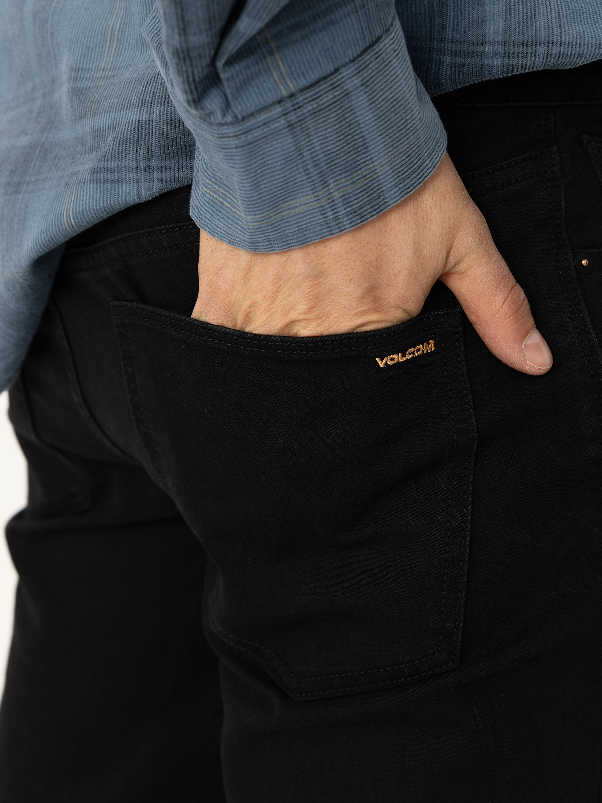 Pantaloni Volcom Vorta (black out)