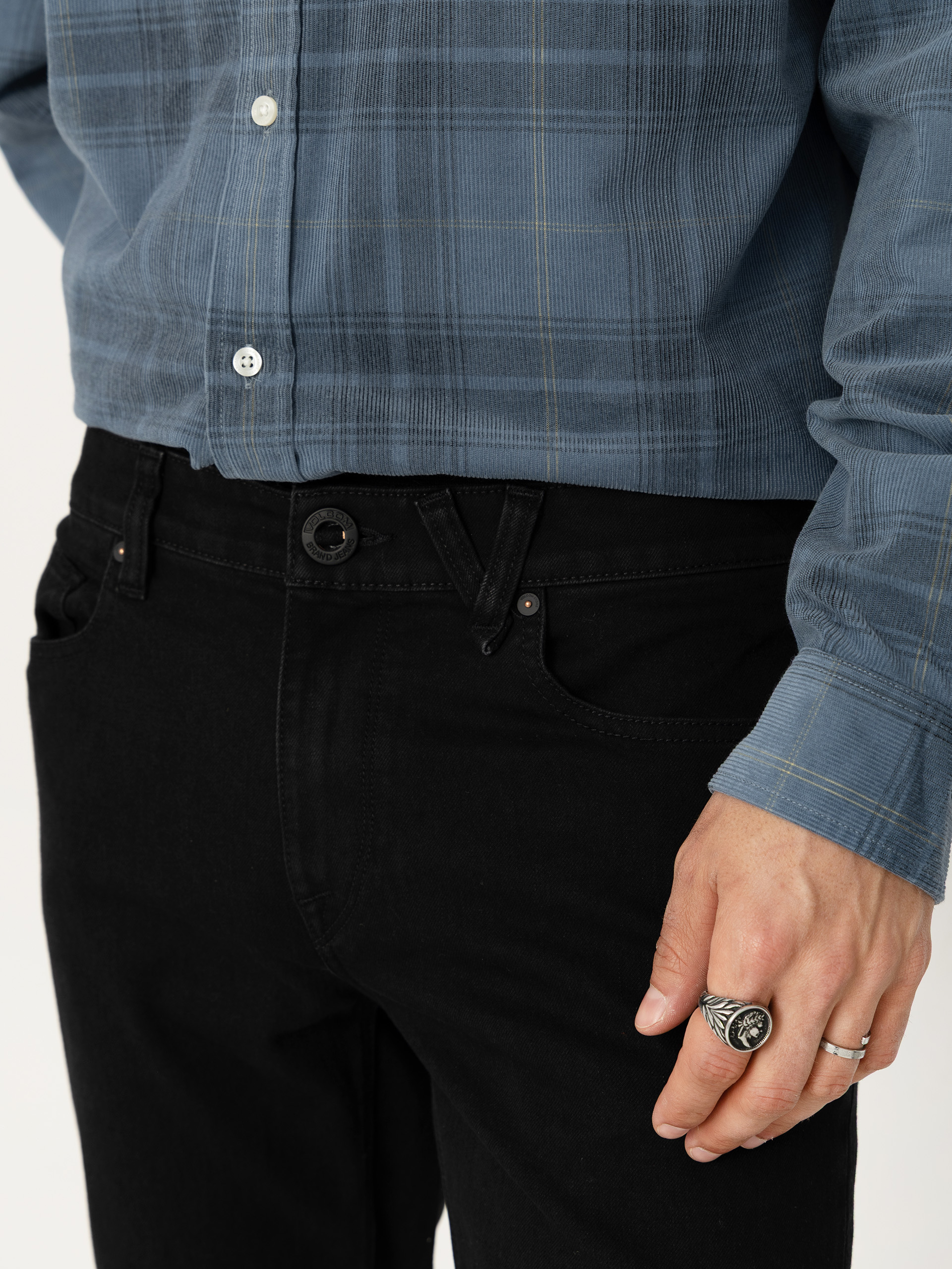 Pantaloni Volcom Vorta (black out)