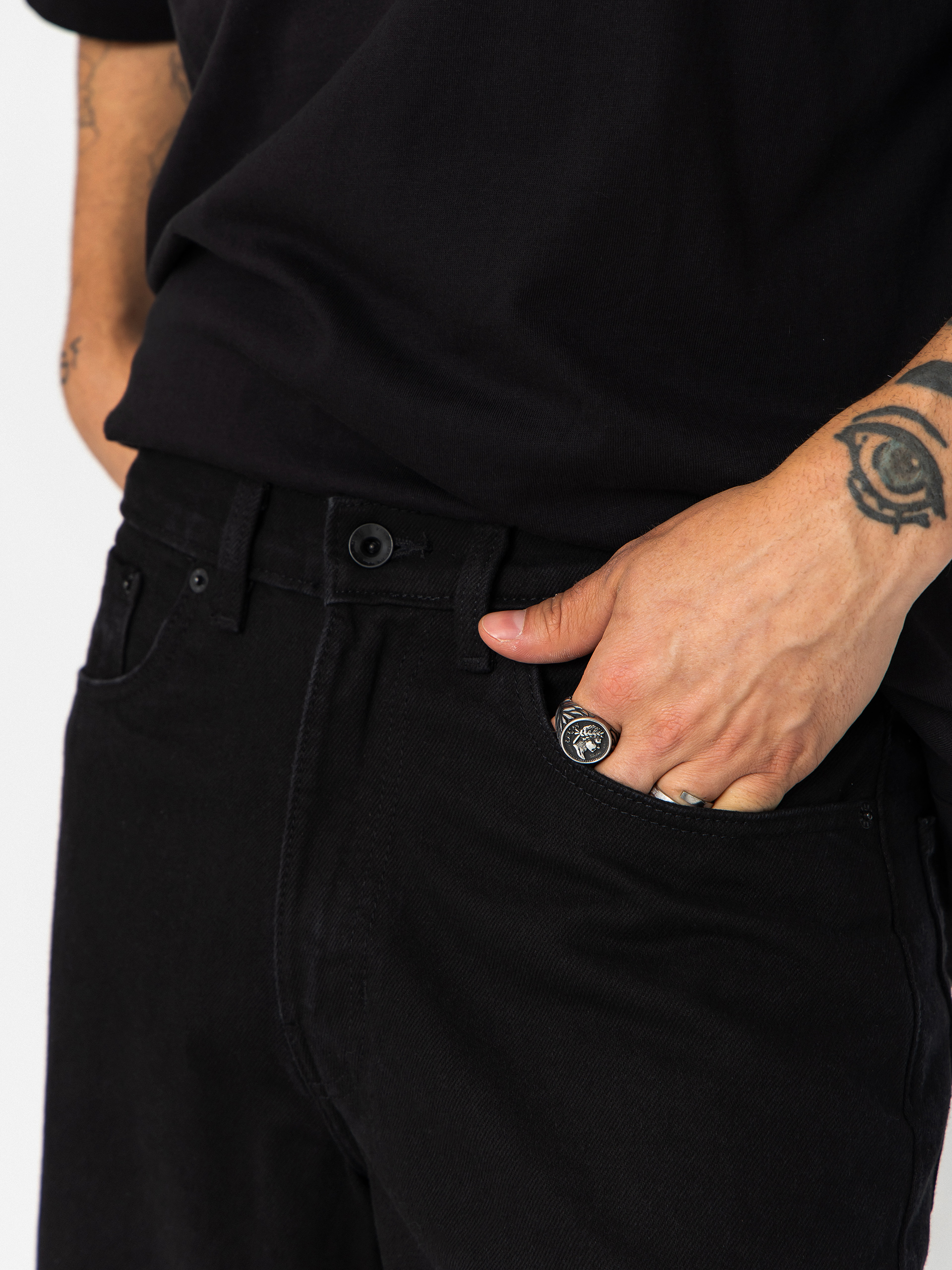 Pantaloni Vans Check 5 Loose Denim (black)