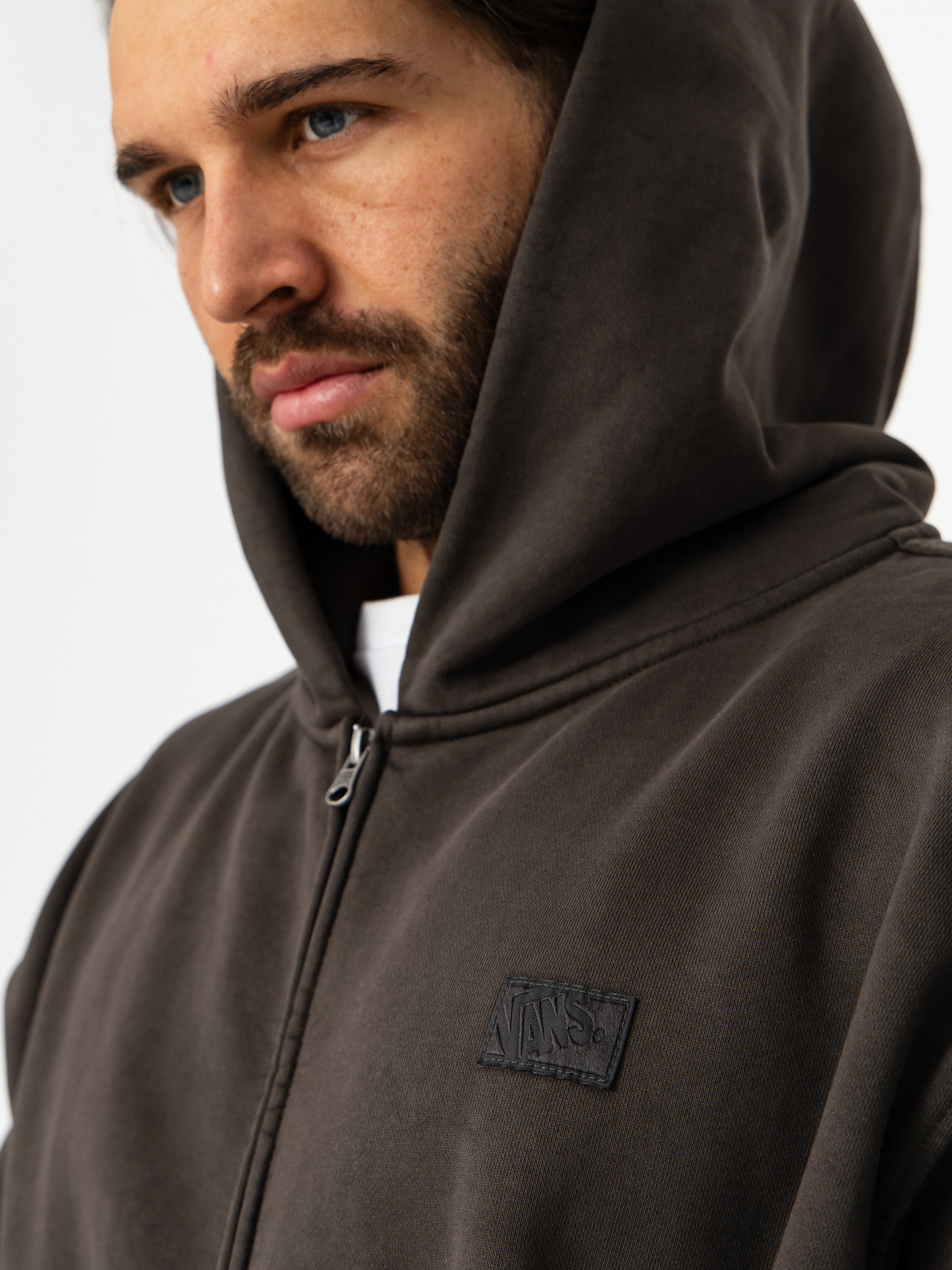 Hanorac cu glugă Vans Premium ZHD (faded black)