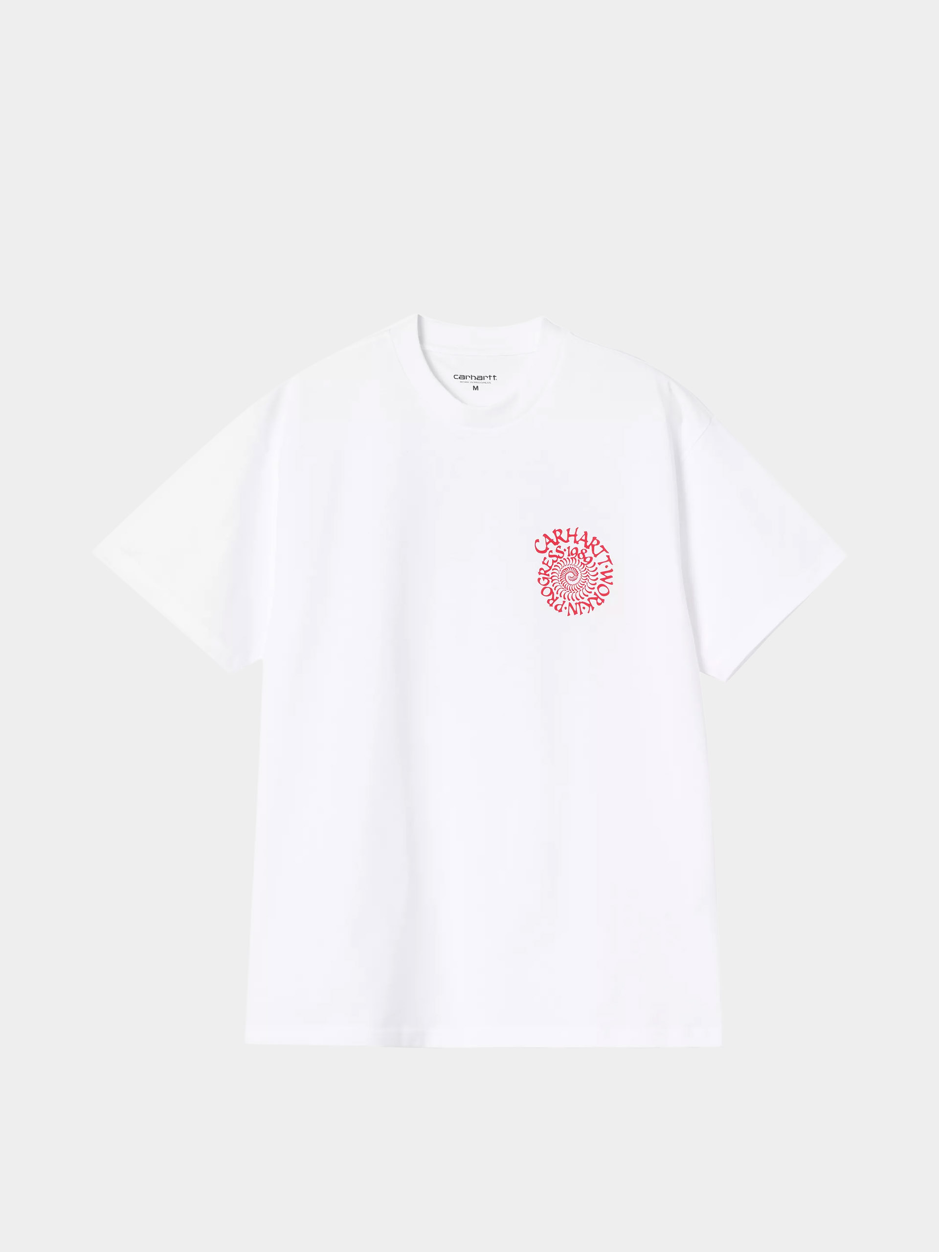 Tricou Carhartt WIP Spirals (white)