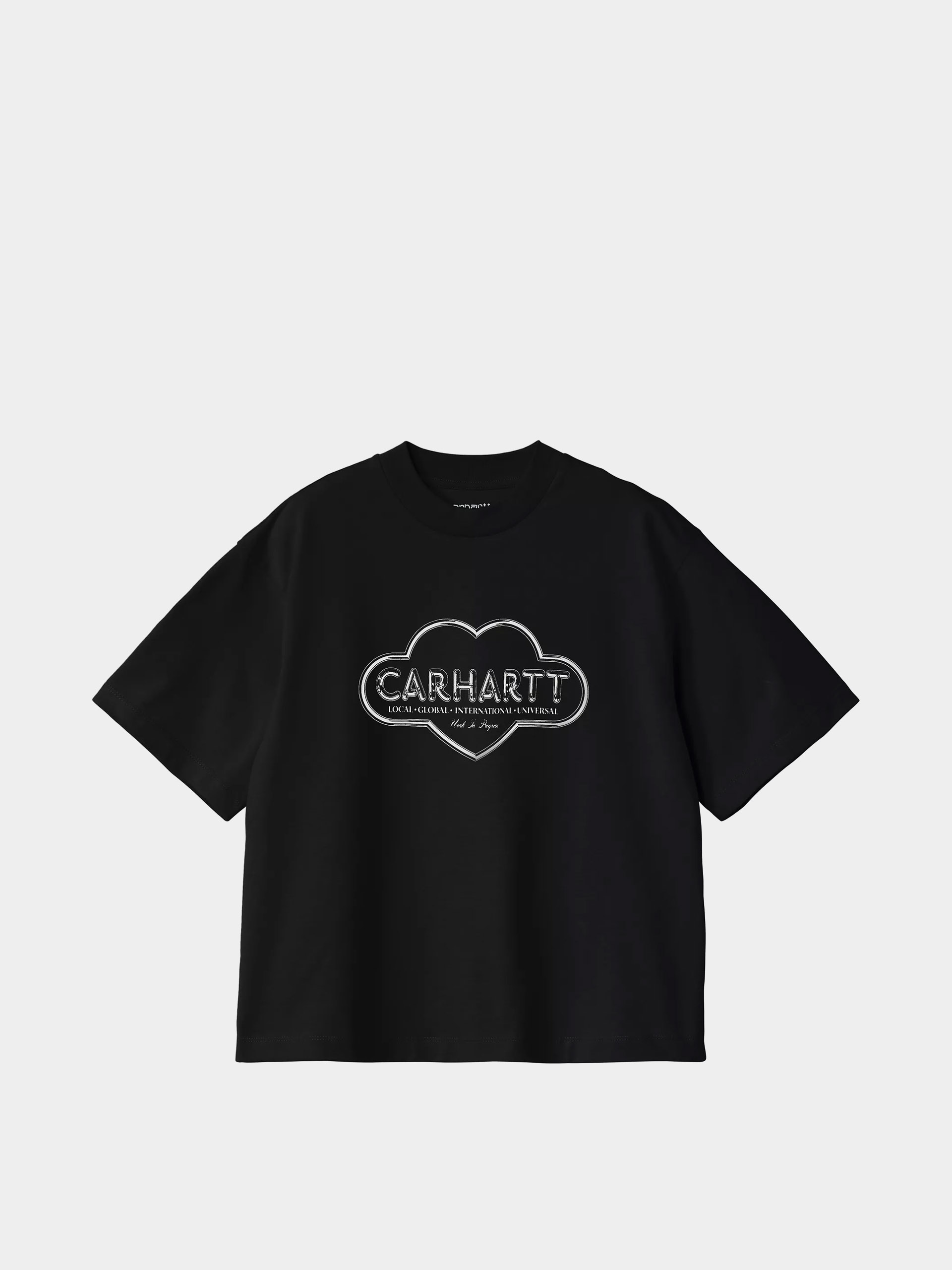 Tricou Carhartt WIP Cloud Heart Wmn (black)
