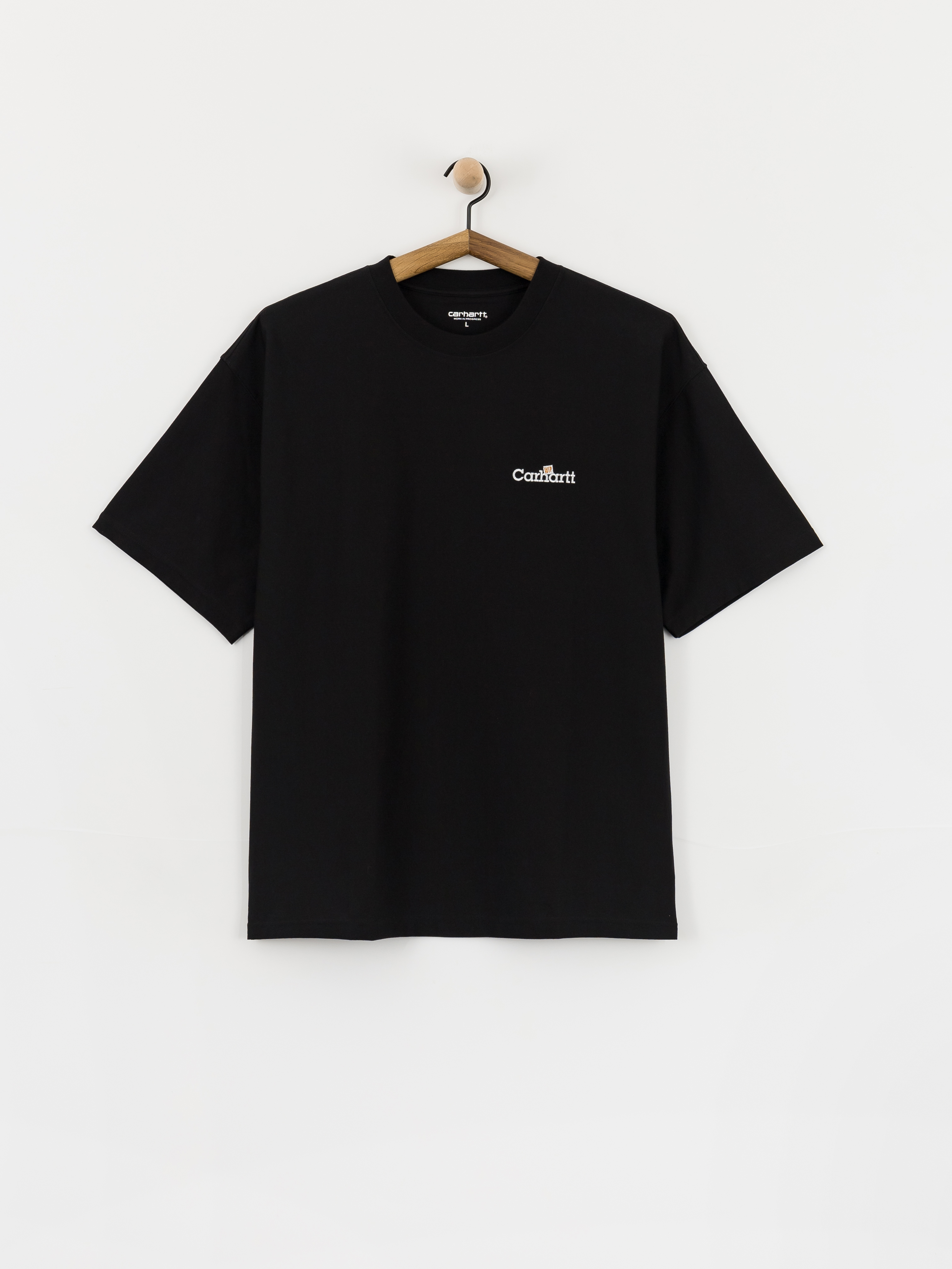 Tricou Carhartt WIP WIP Label (black)