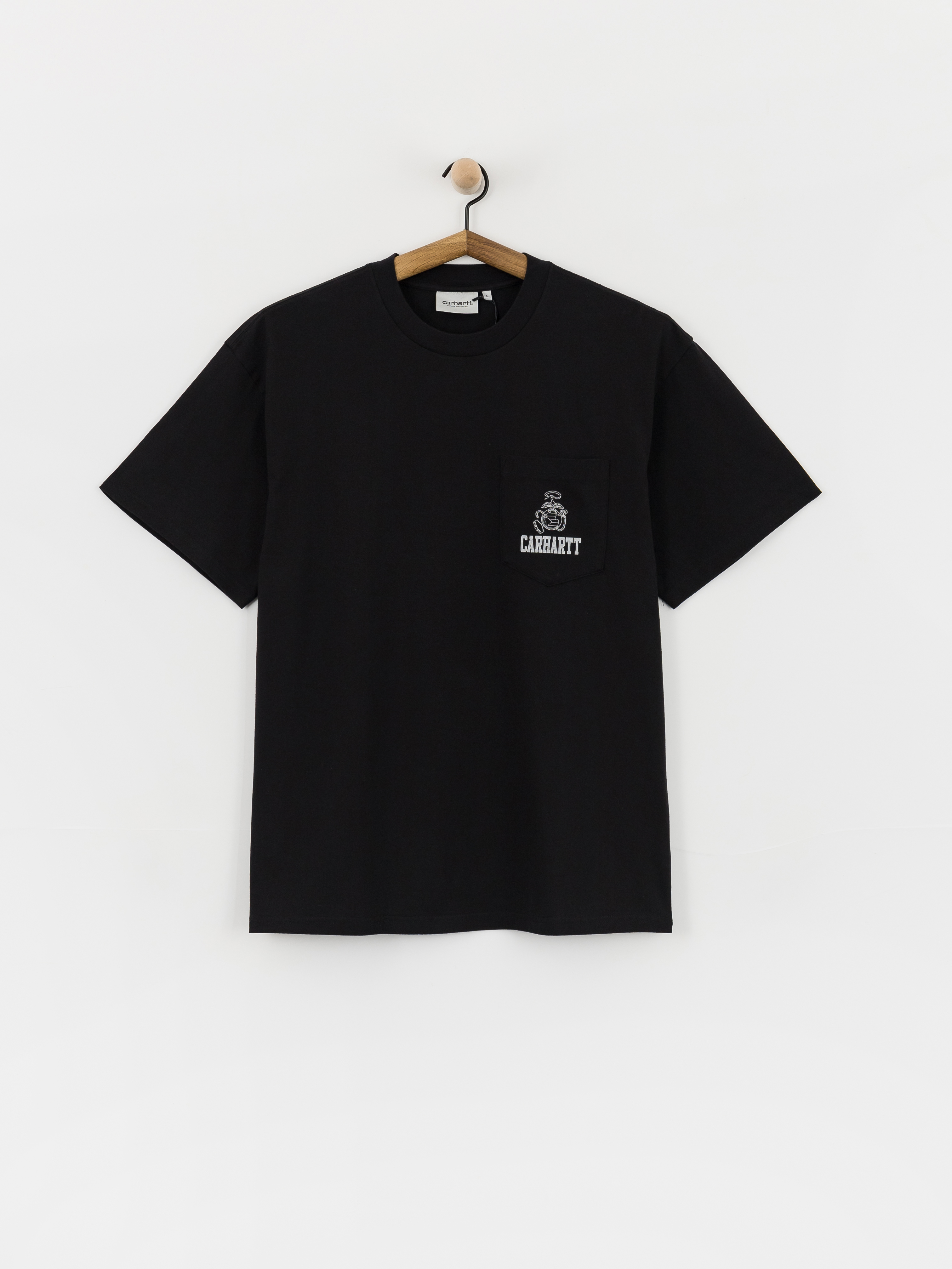Tricou Carhartt WIP Pond Corps Pocket (black)
