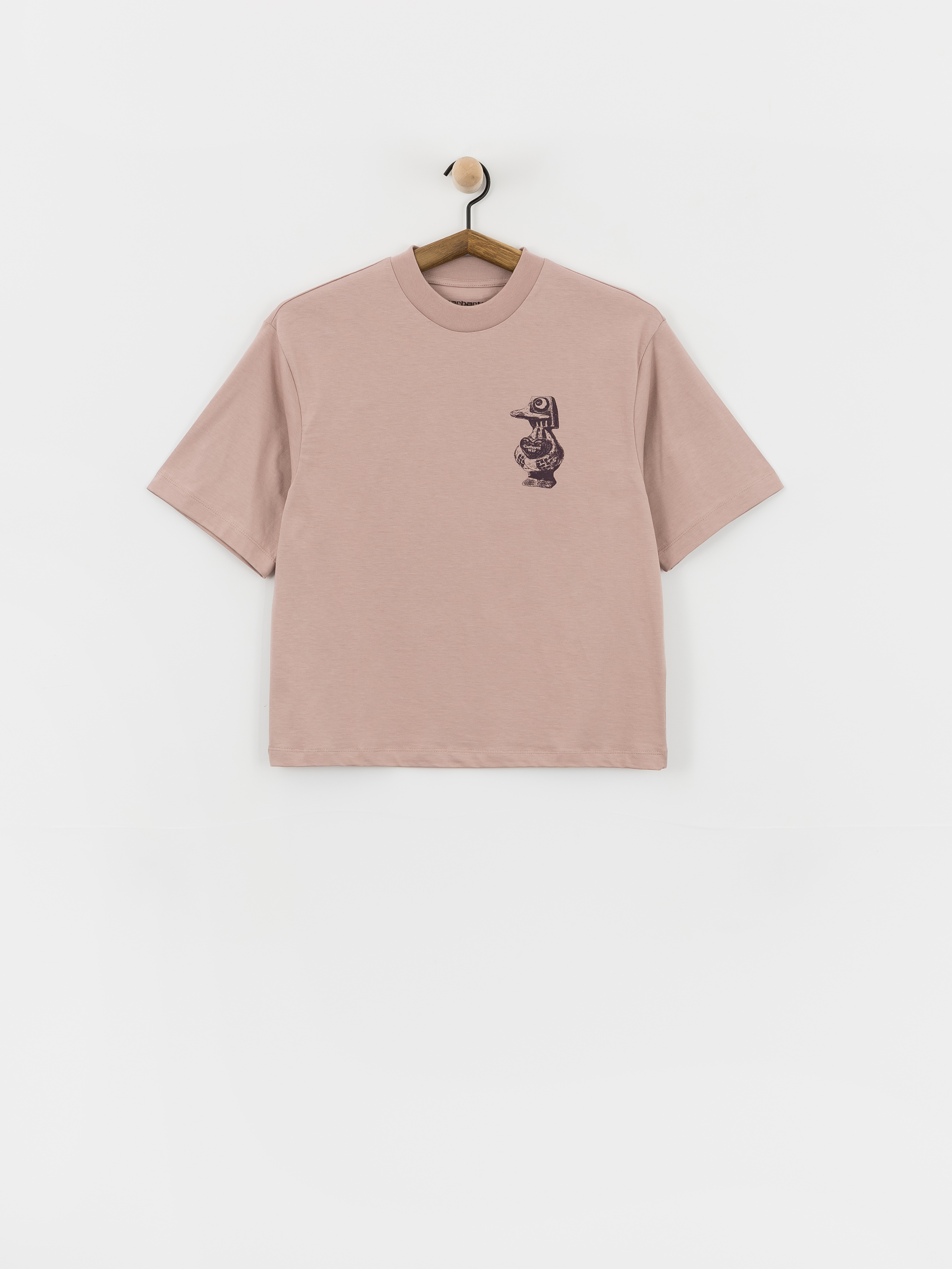 Tricou Carhartt WIP Forma Wmn (gentle pink)