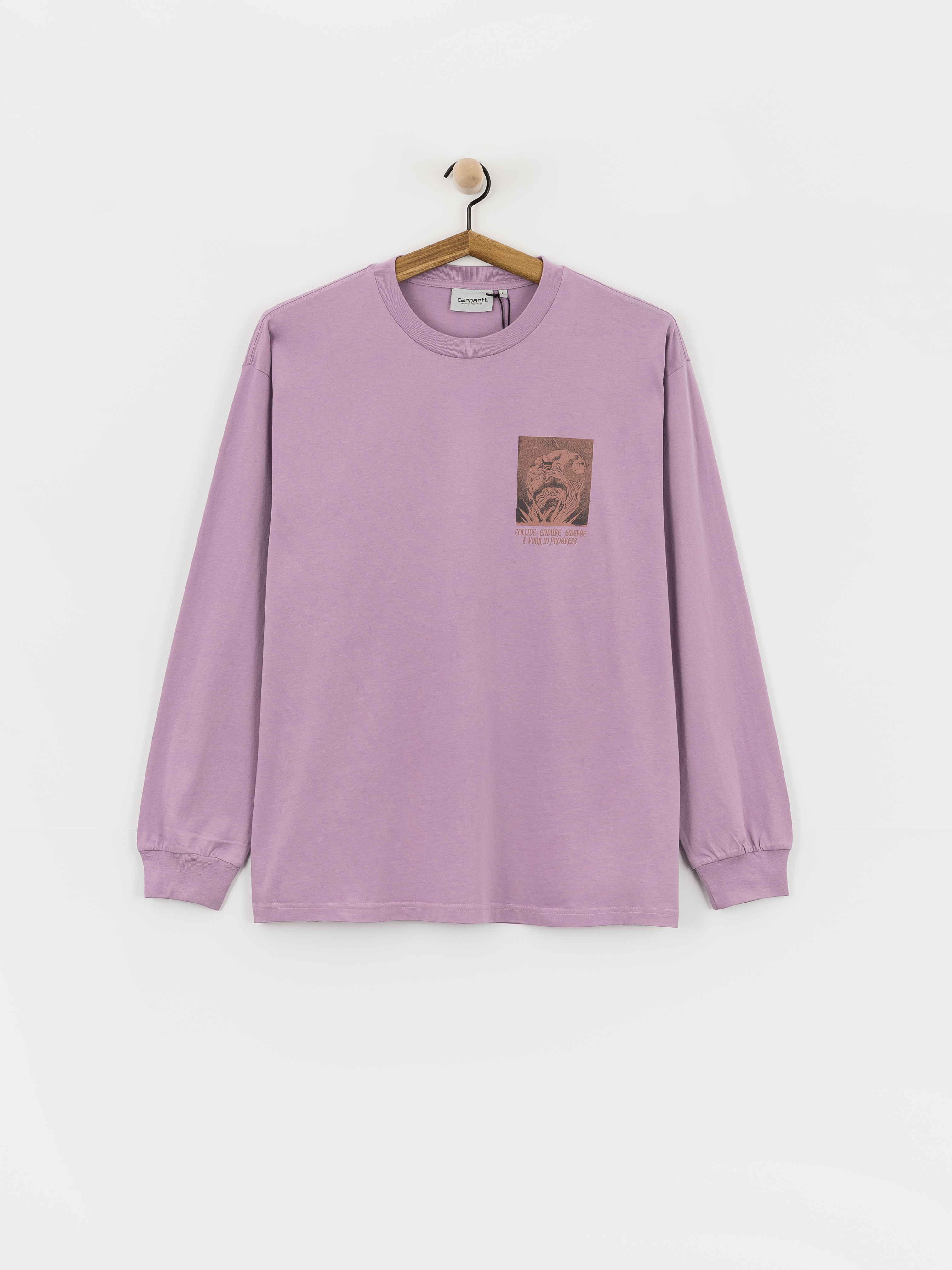 Longsleeve Carhartt WIP Emerge (gentle purple)