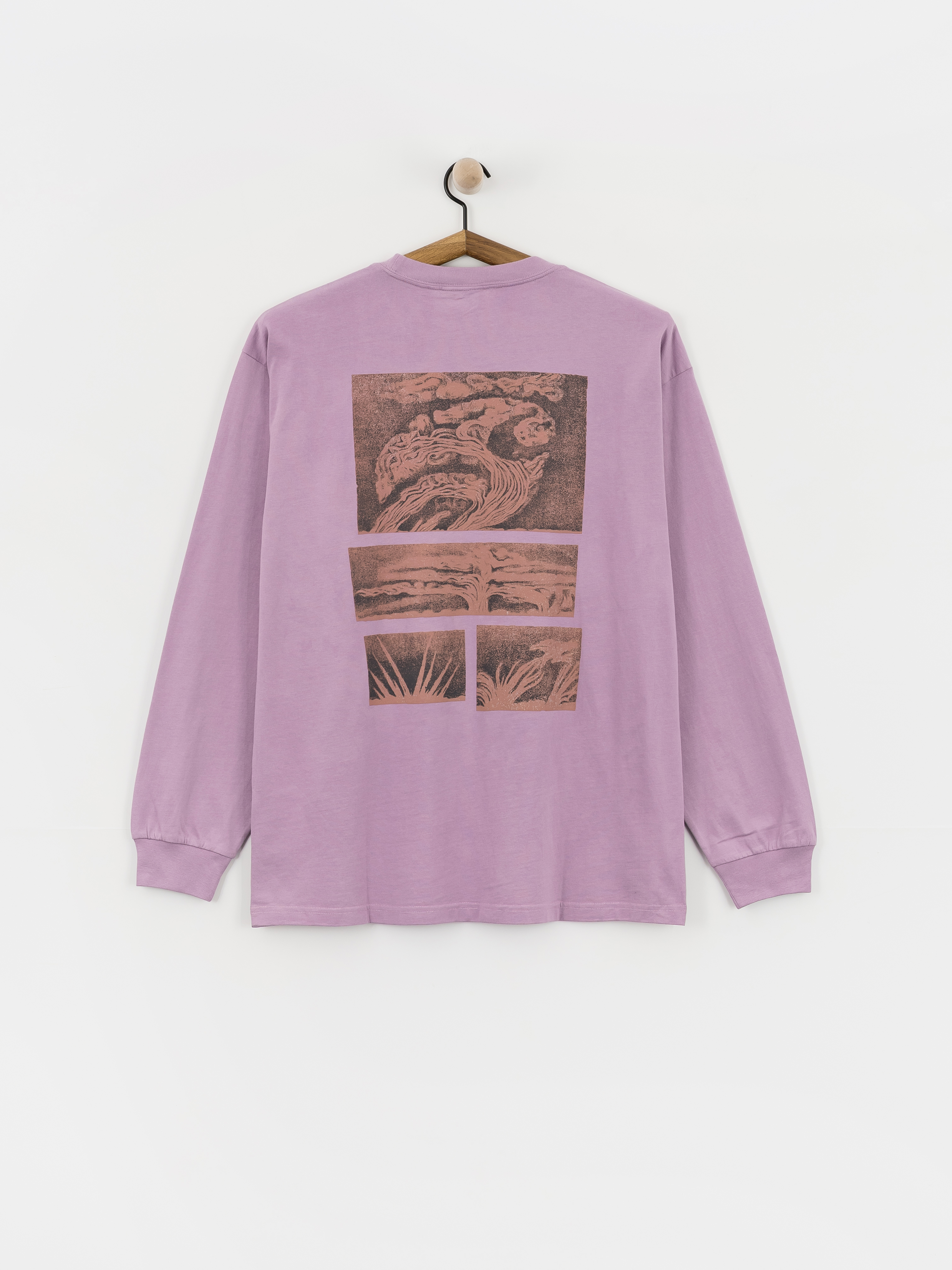 Longsleeve Carhartt WIP Emerge (gentle purple)