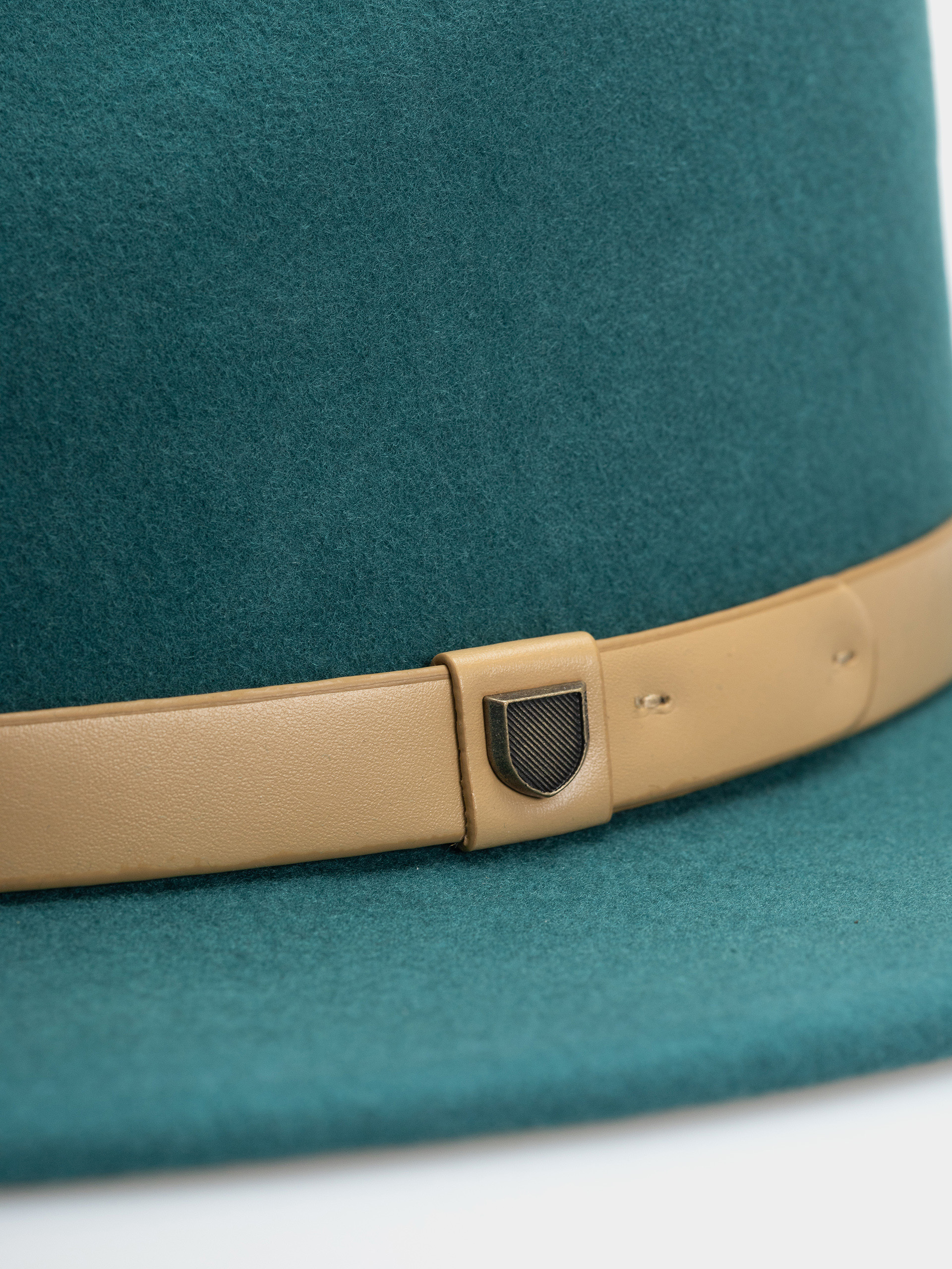 Pălărie Brixton Messer Fedora (transformative teal)