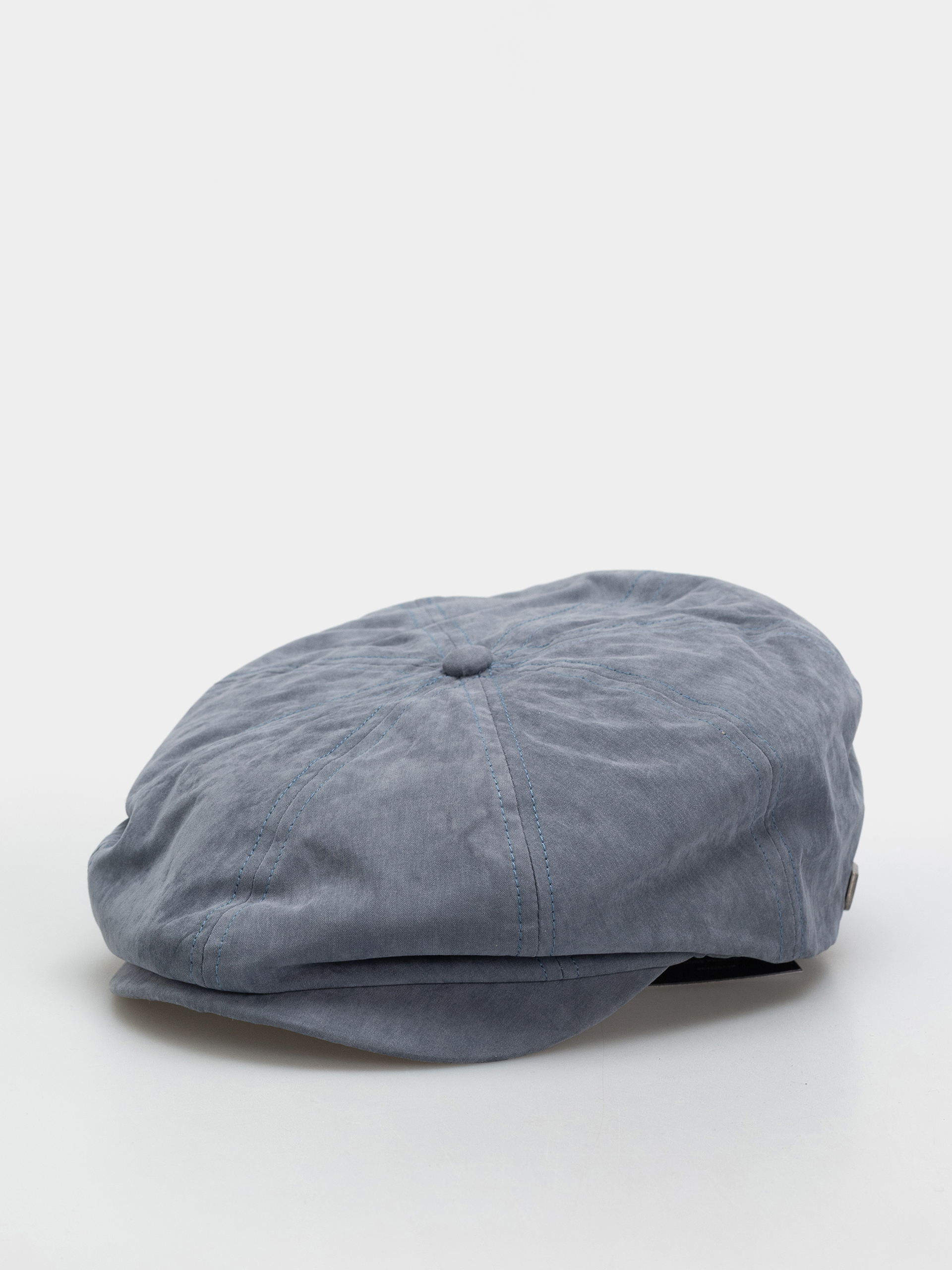 Pălărie cu cozoroc Brixton Brood Snap (slate blue brushed satin)