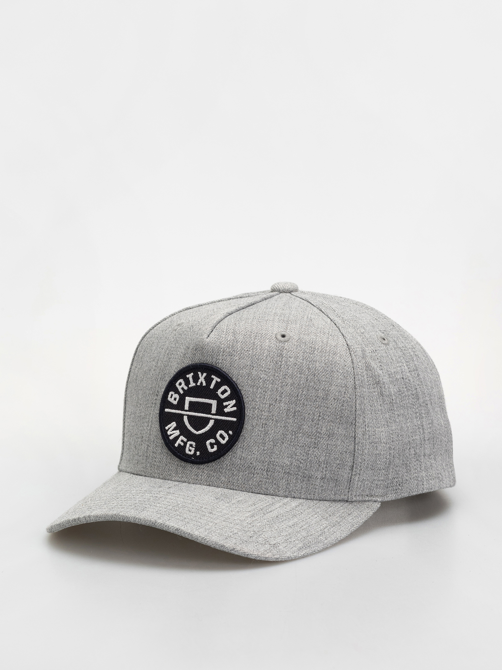 u0218apcu0103 Brixton Crest C Mp Snapback (light heather grey/light heath)