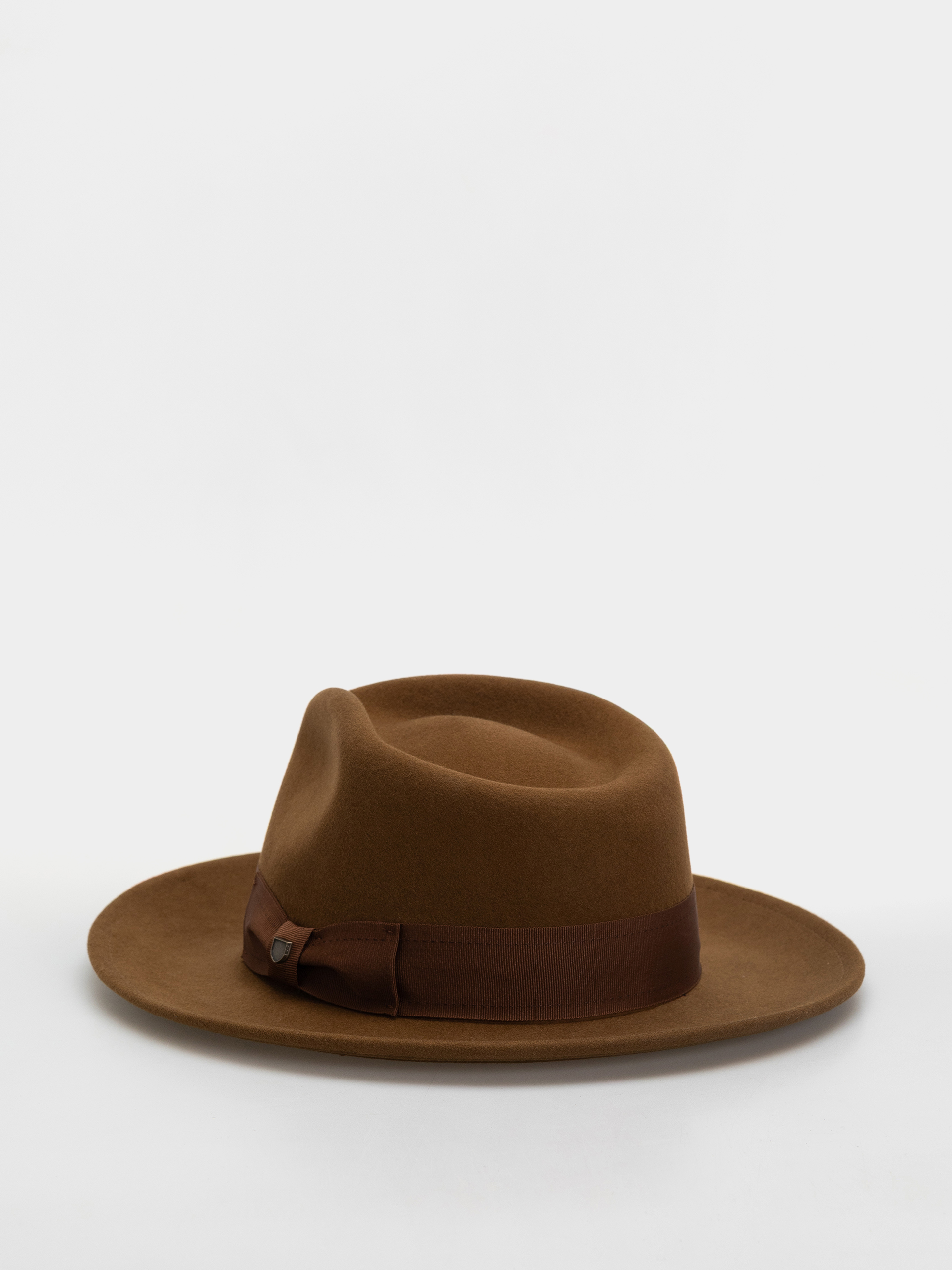 Pălărie Brixton Swindle Convertabrim Fedora (coffee/light brown)