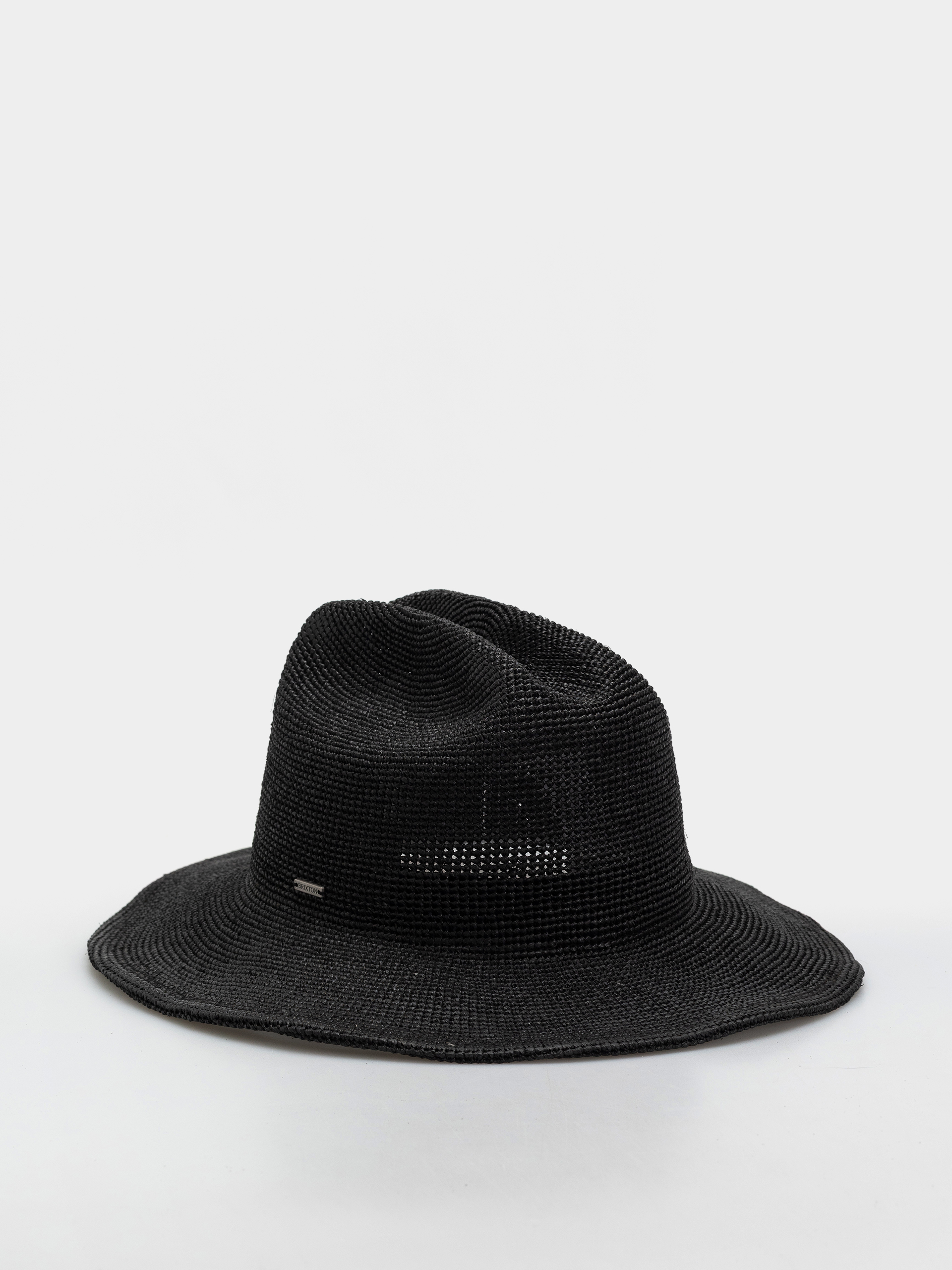 Pălărie Brixton Odessa Straw Packable Cowboy H Wmn (black)