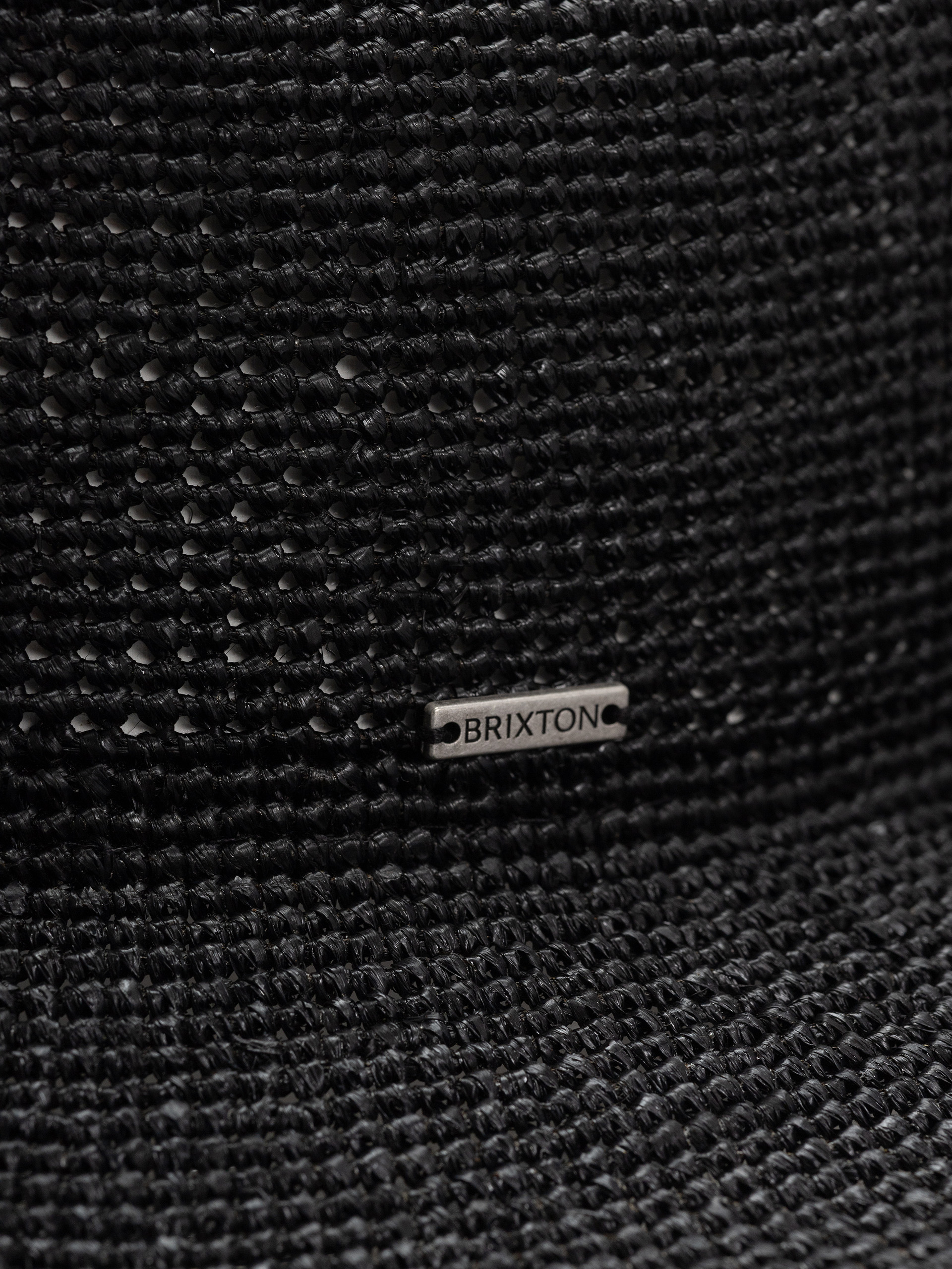 Pălărie Brixton Odessa Straw Packable Cowboy H Wmn (black)