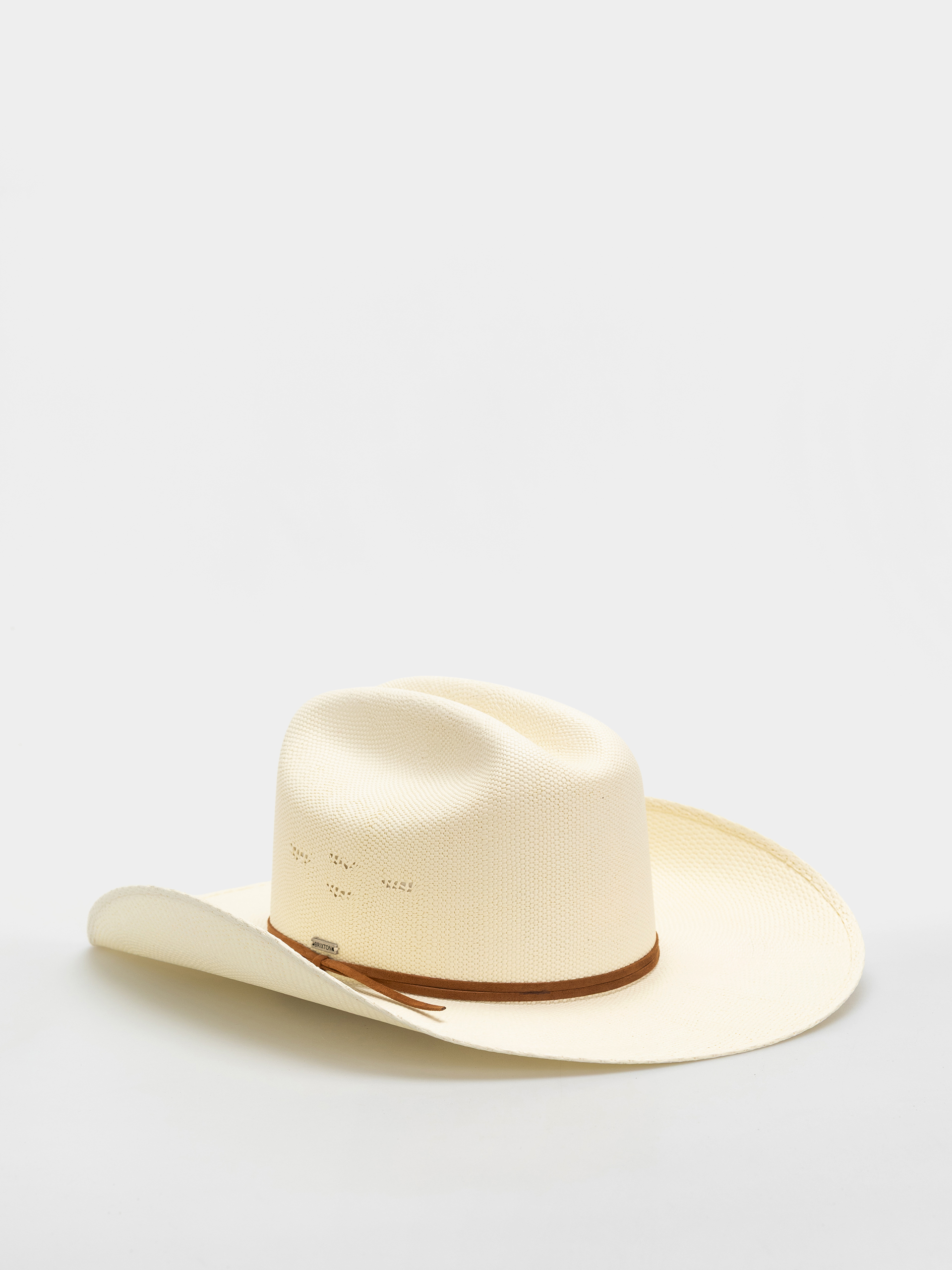 Pălărie Brixton Laredo Straw Cowboy (bone)