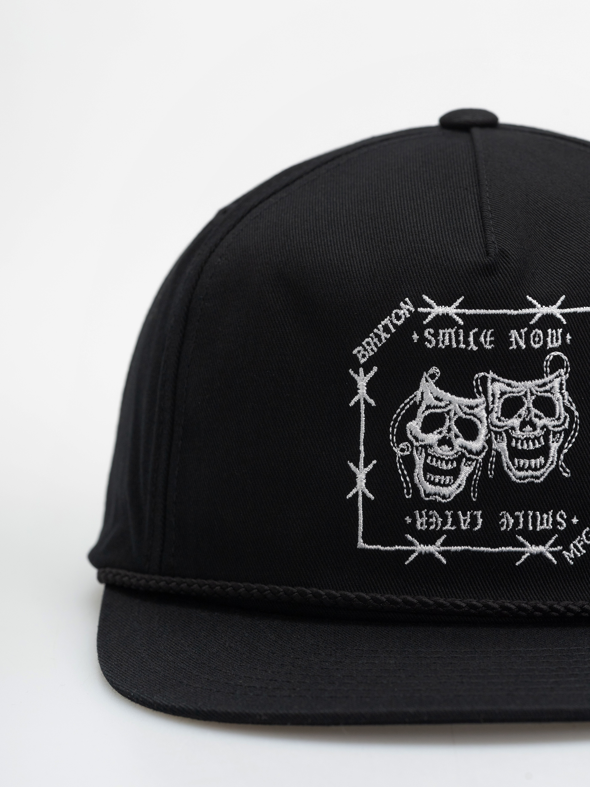 Șapcă Brixton Smile Always Hp Snpk (black)