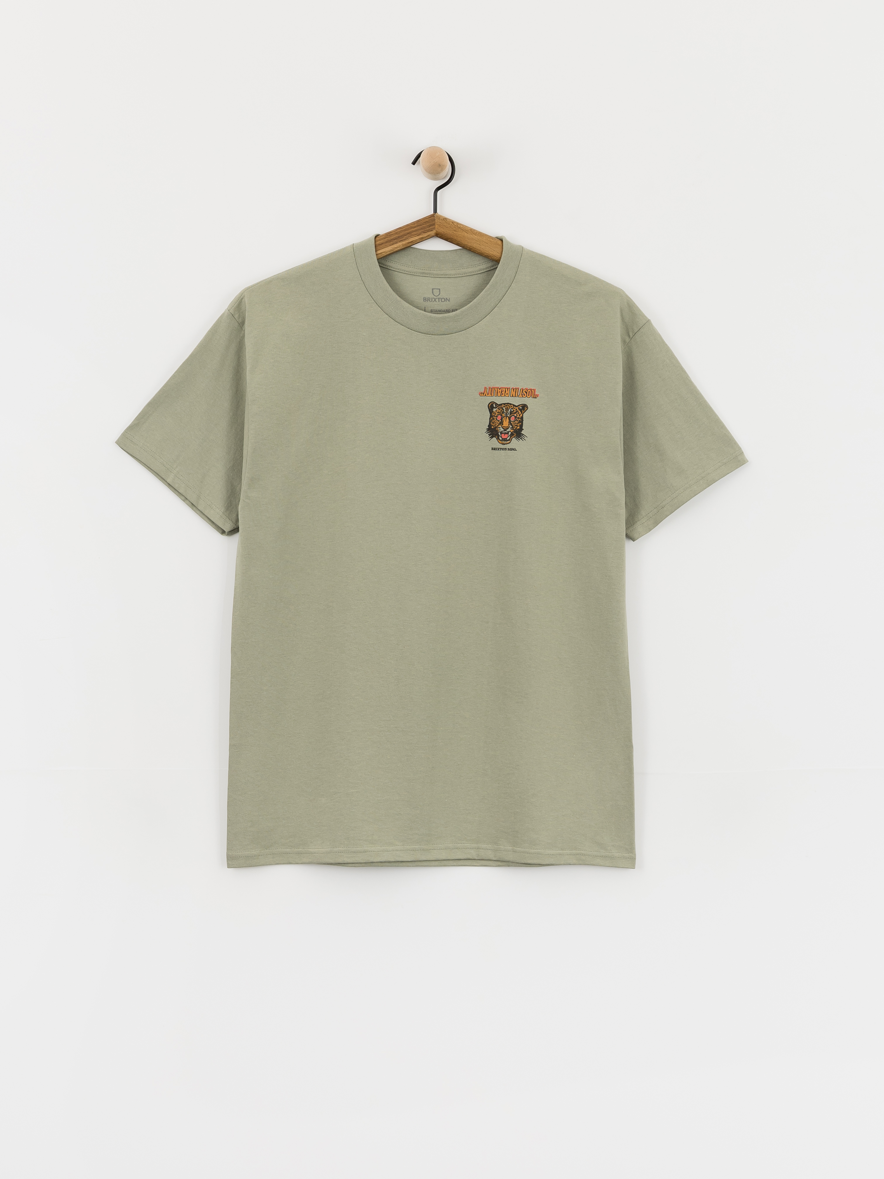 Tricou Brixton Getaway Std (desert green)