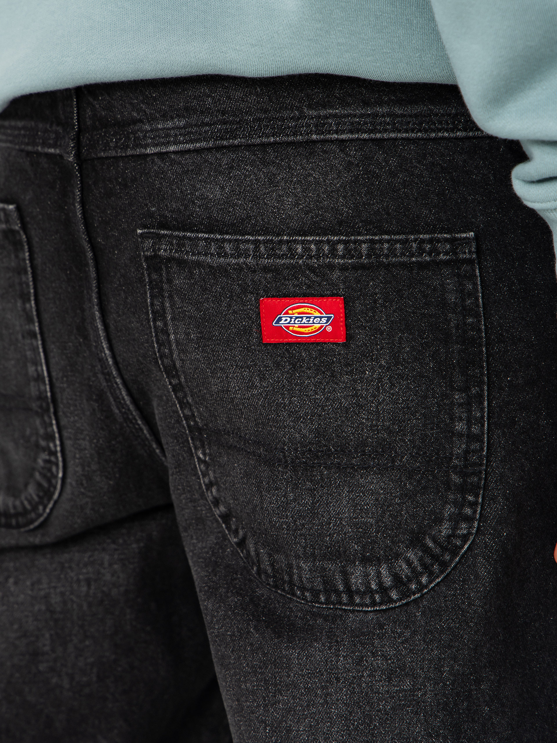 Pantaloni Dickies 954 Relaxed Straight Work (black wash faded)