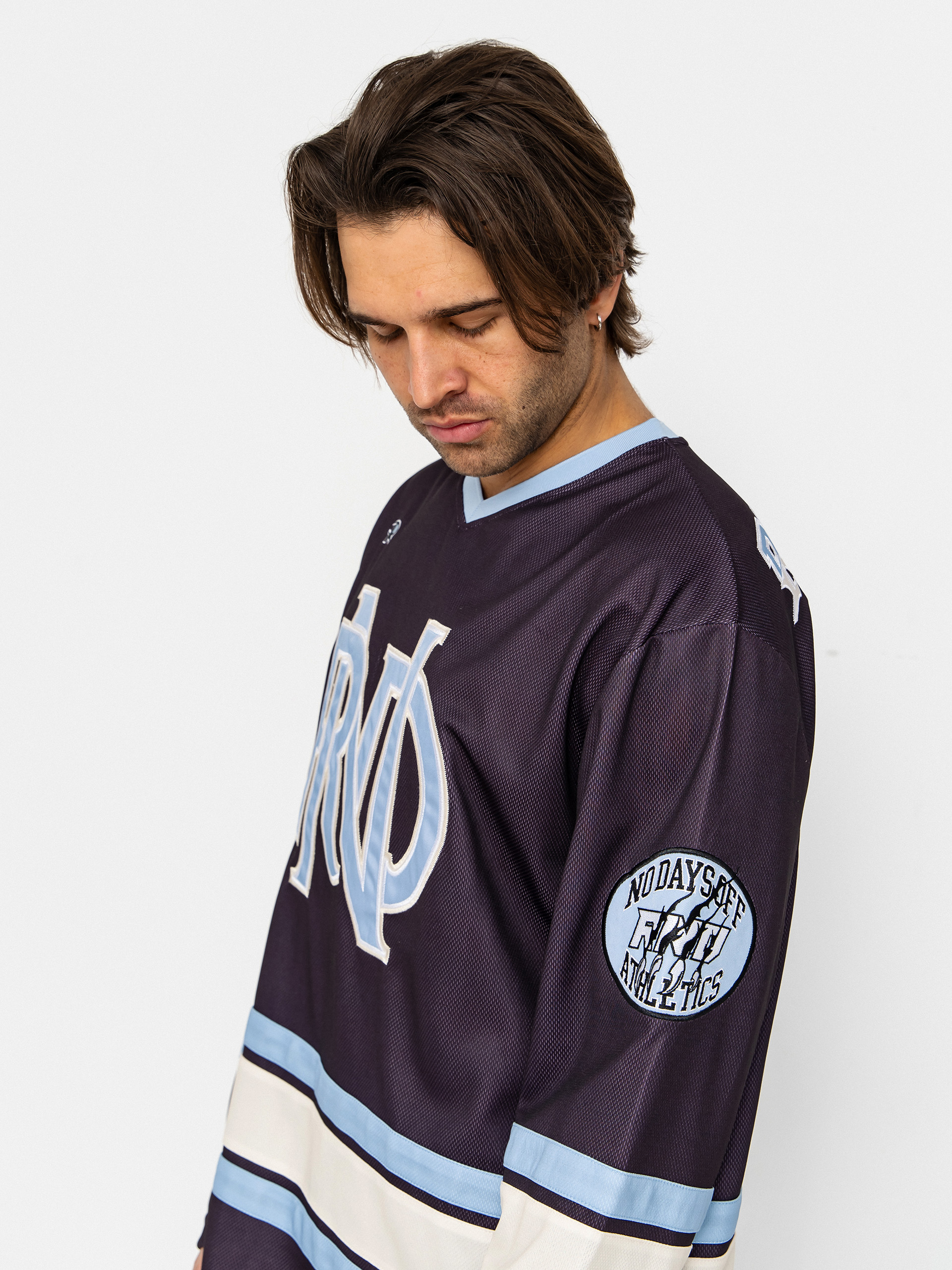 Tricou RipNDip No Days Off Hockey Jersey (plum)