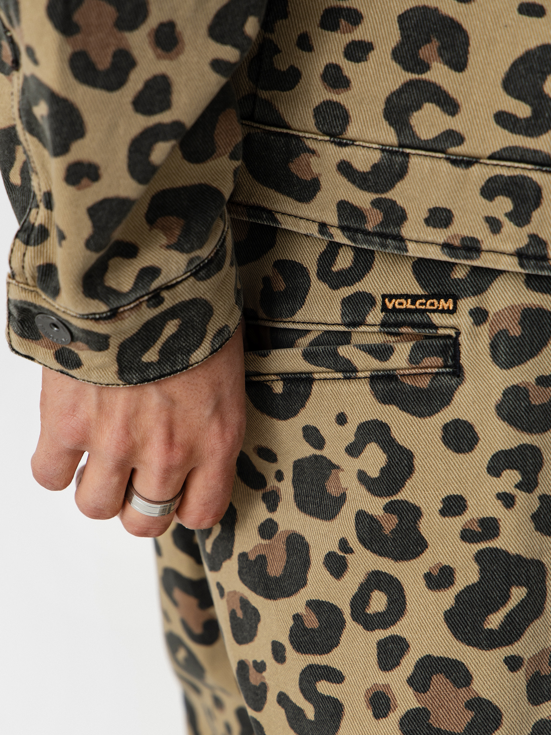 Pantaloni Volcom Freazy Loose Ew (cheetah)