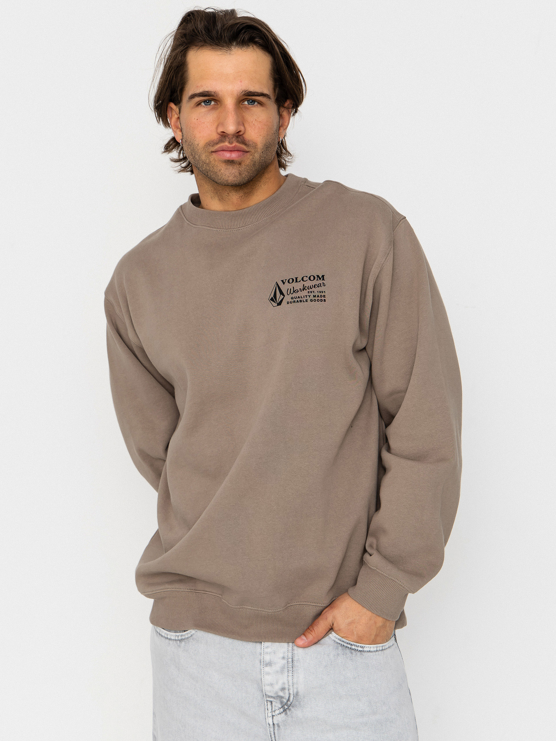 Hanorac Volcom Workwear Crew (brindle)