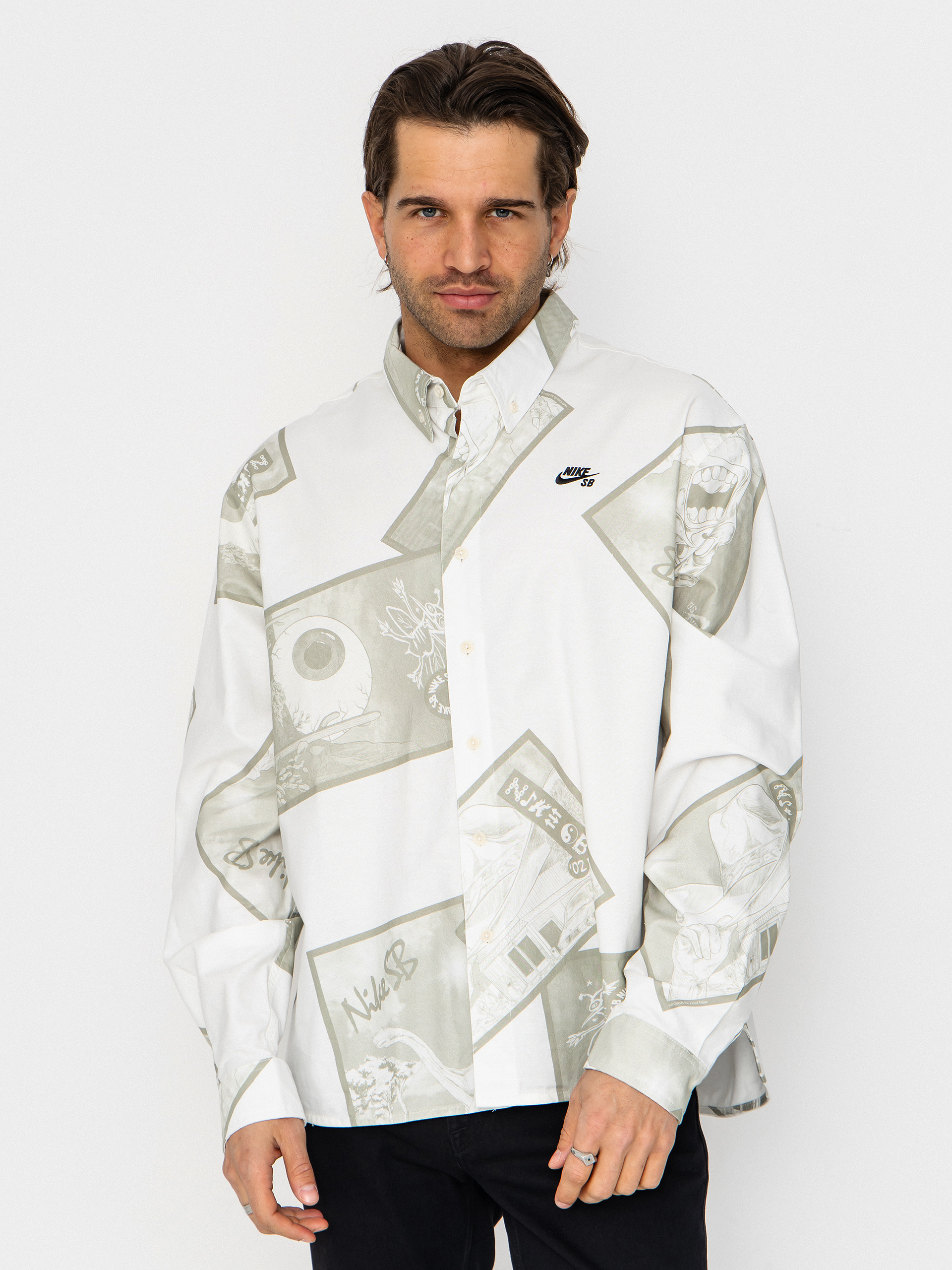 Cămașă Nike SB Miss You (sail)