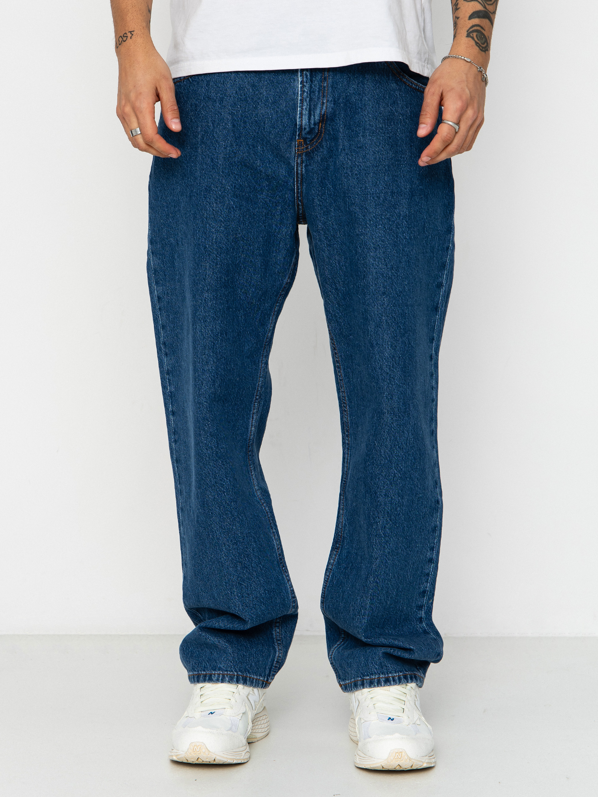Pantaloni Quiksilver Baggy Denim (stone indigo)