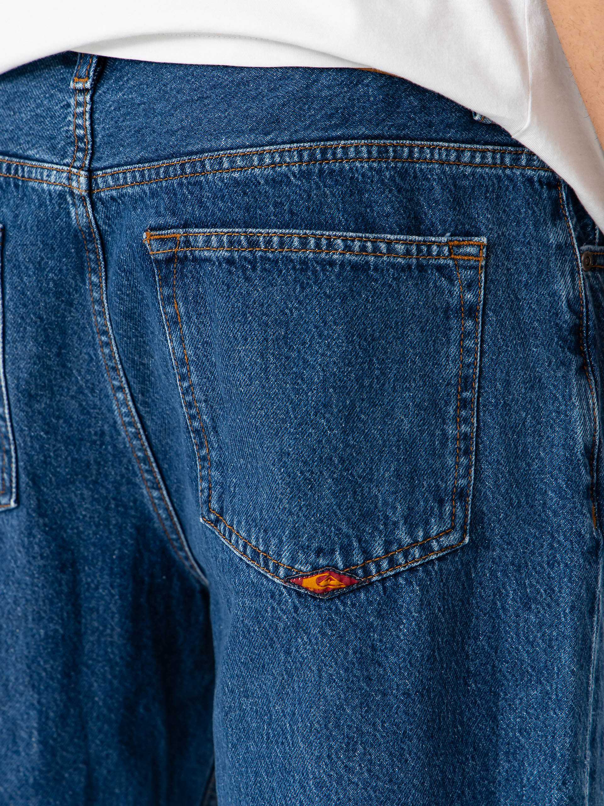 Pantaloni Quiksilver Baggy Denim (stone indigo)