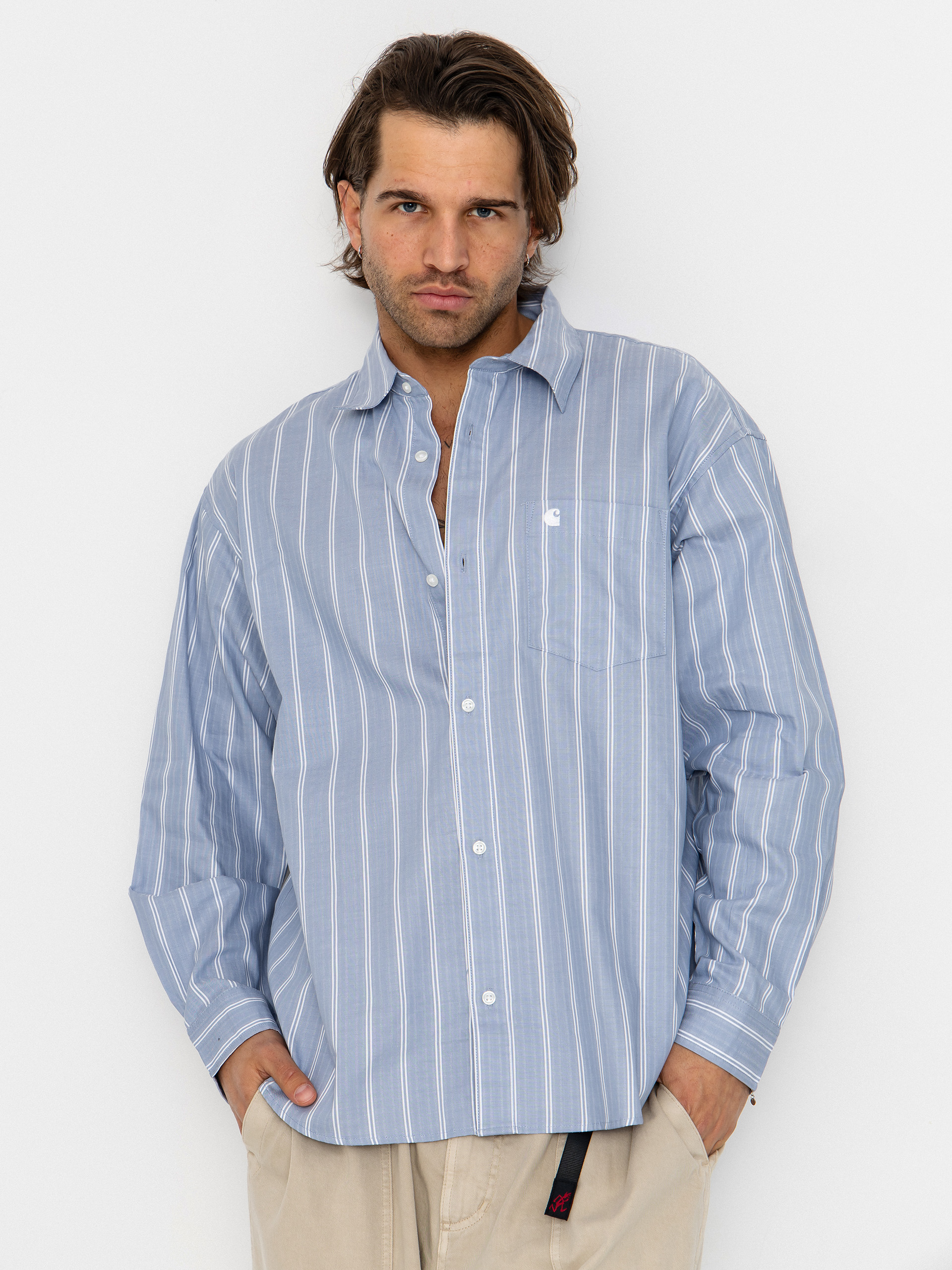 Cu0103mau0219u0103 Carhartt WIP Beale (beale stripe/gentle blue/white)