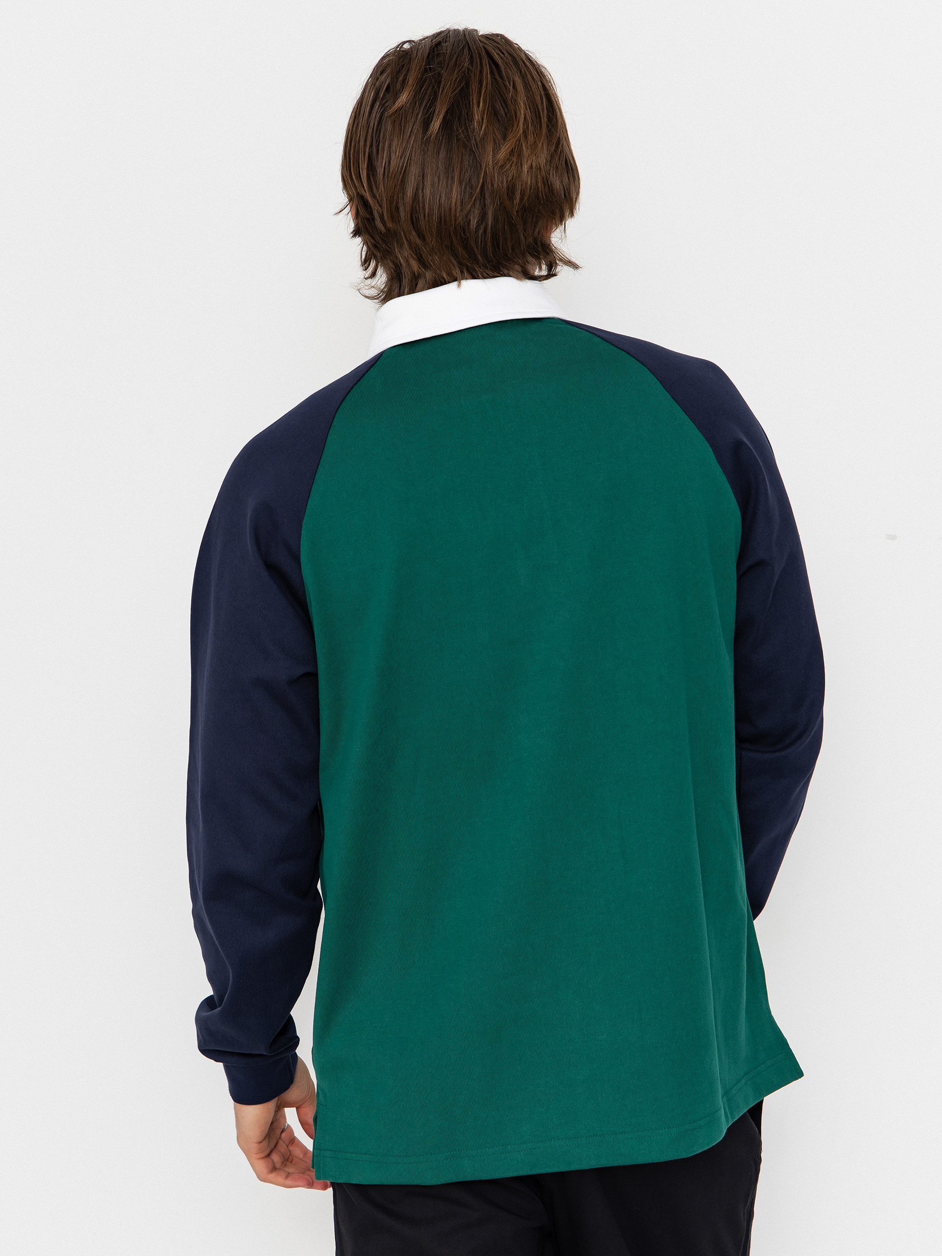 Longsleeve adidas Tyshawn Rugby (cgreen/legink)