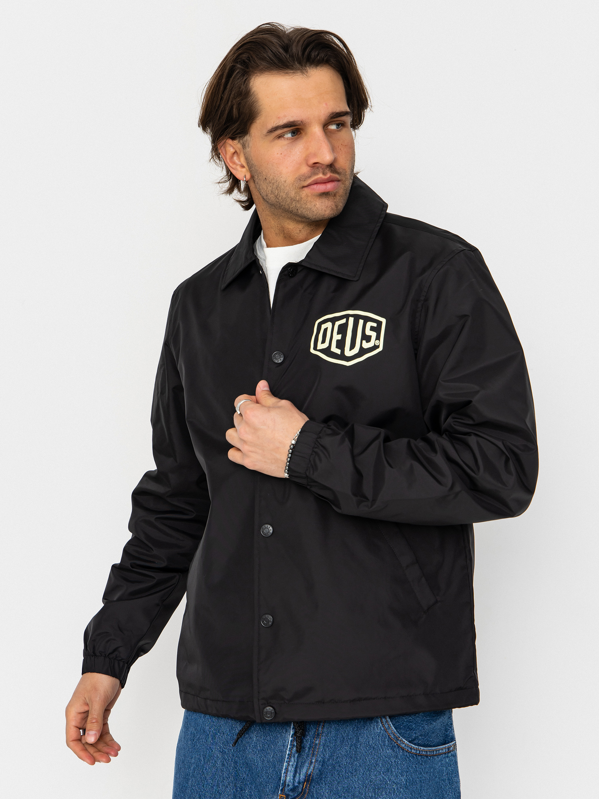 Geacă Deus Ex Machina Venice Coach (black)