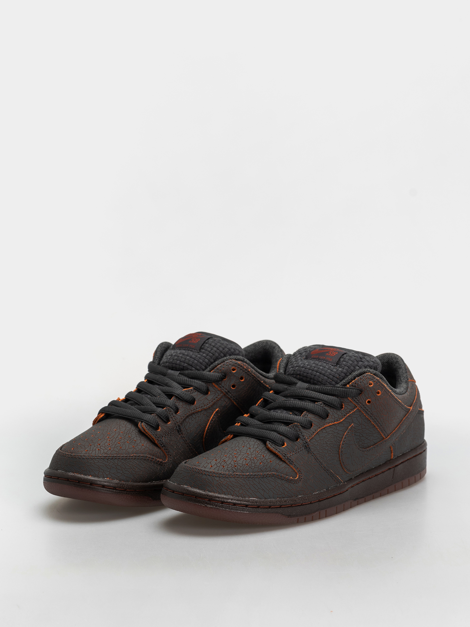 Pantofi Nike SB Dunk Low Pro Prm (dk smoke grey/campfire orange black)