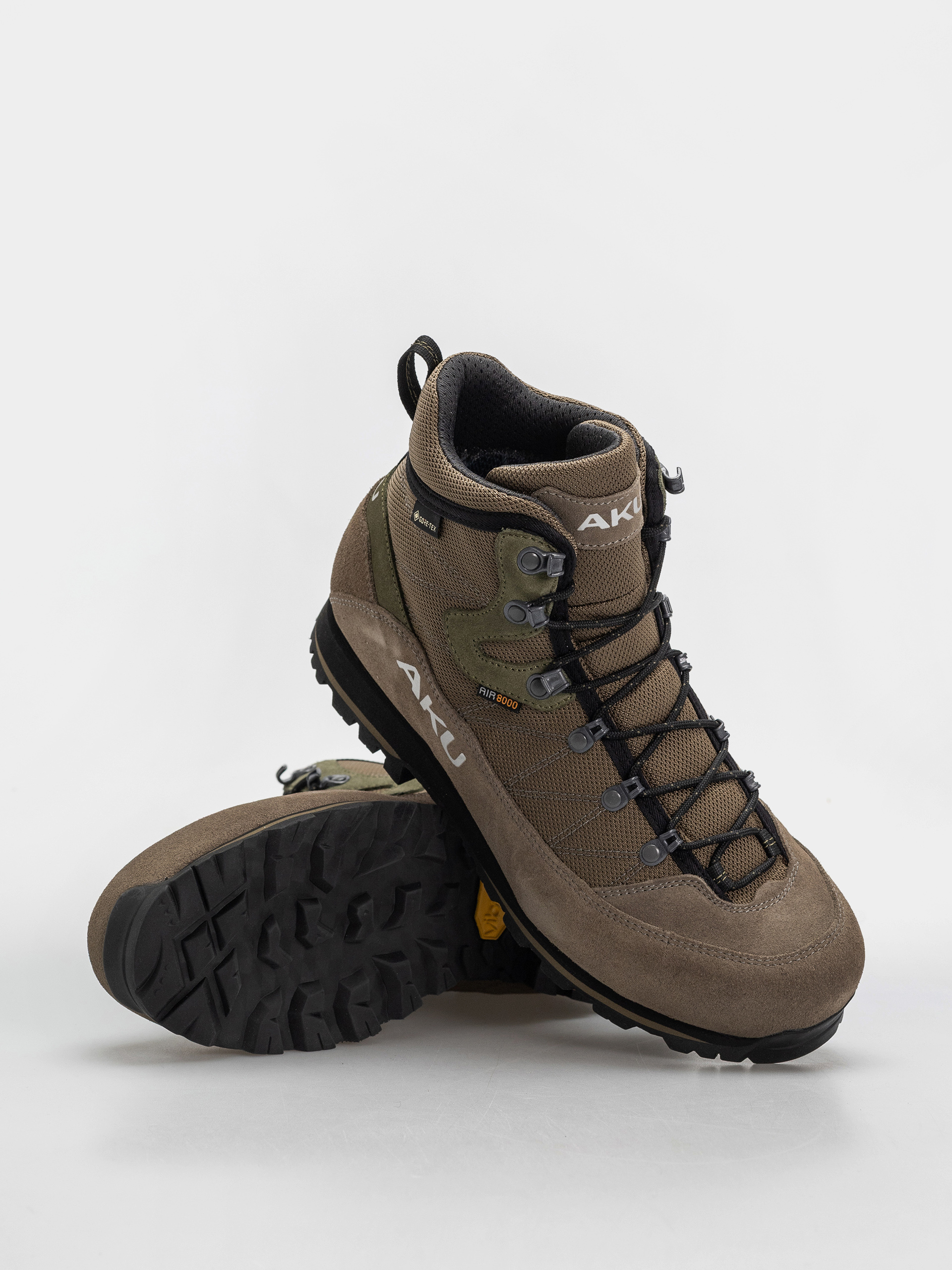 Pantofi AKU Trekker Lite III GTX (brown/green)