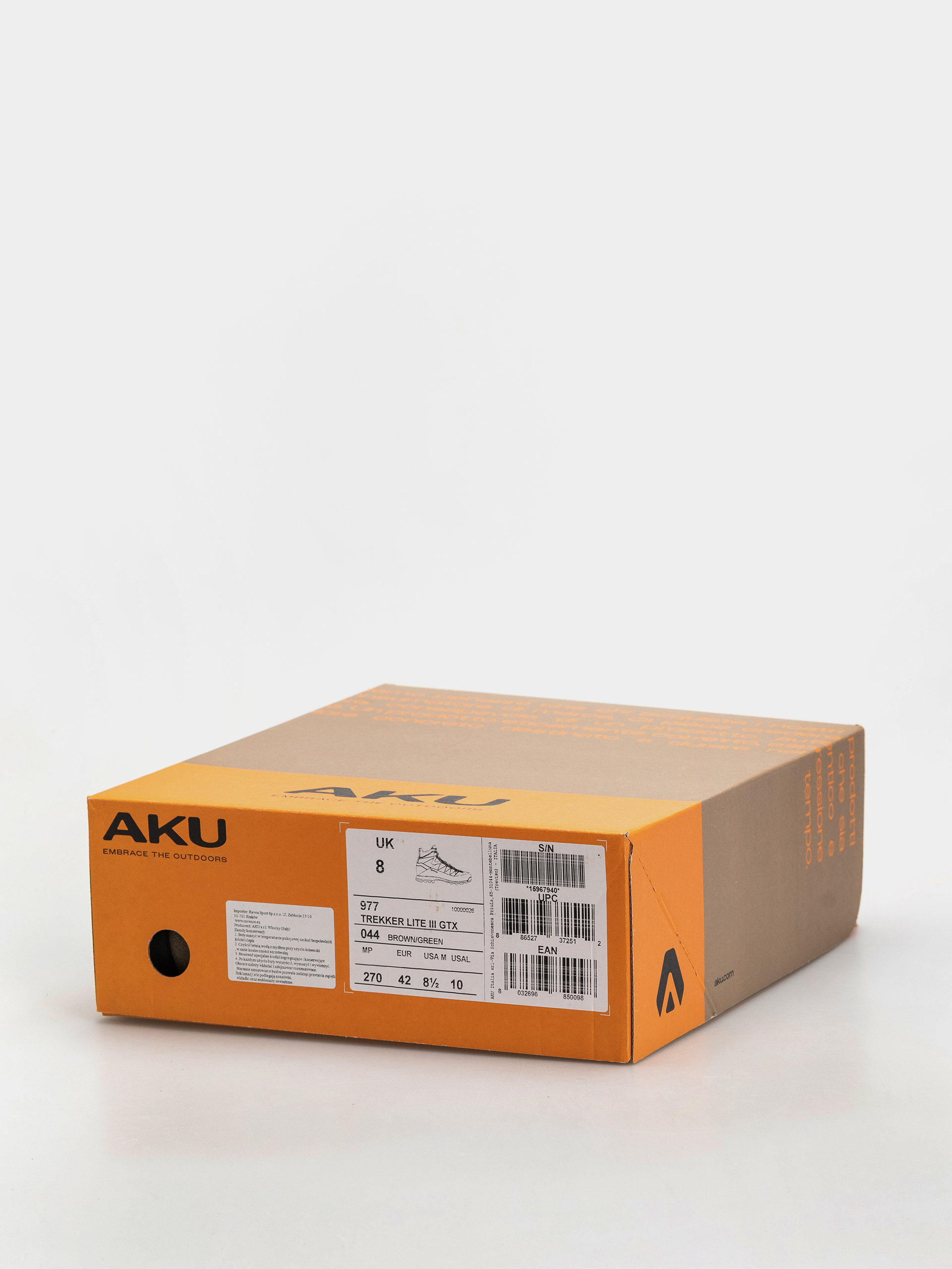 Pantofi AKU Trekker Lite III GTX (brown/green)