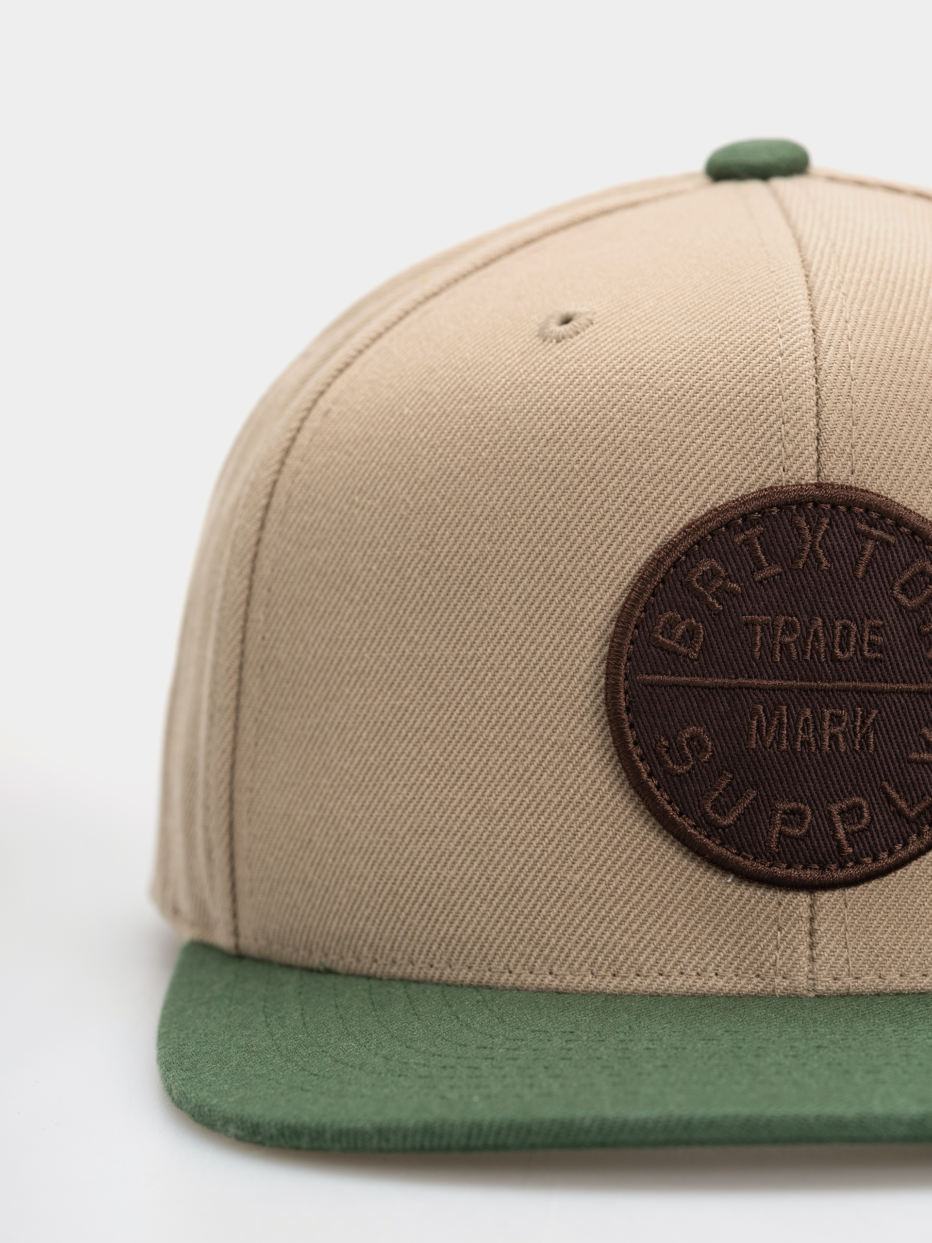 Șapcă Brixton Oath Iii Snapback (khaki/primal green)
