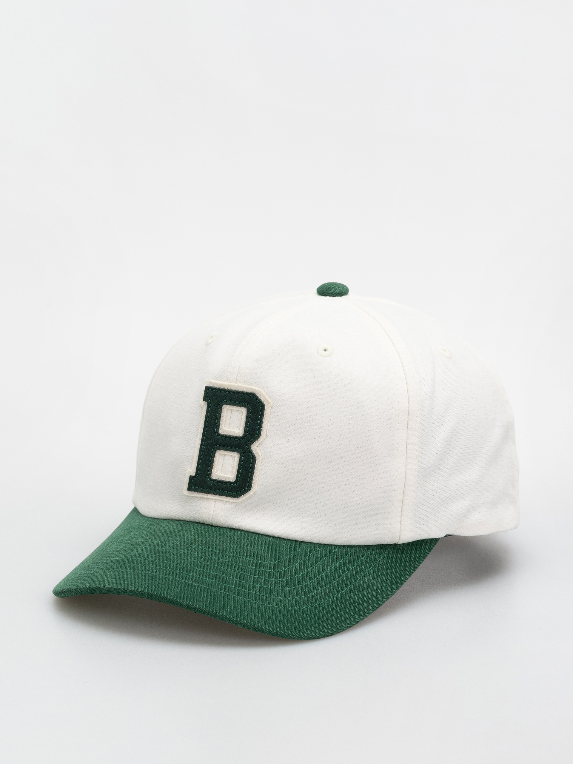 Șapcă Brixton Big B Mp Adj (off white/primal green)