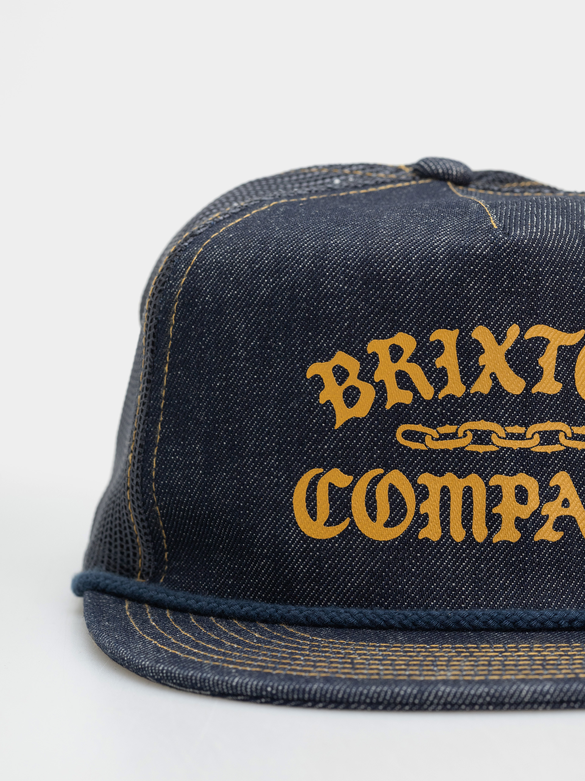 Șapcă Brixton Chains Np Hp Trucker (dark denim/navy)