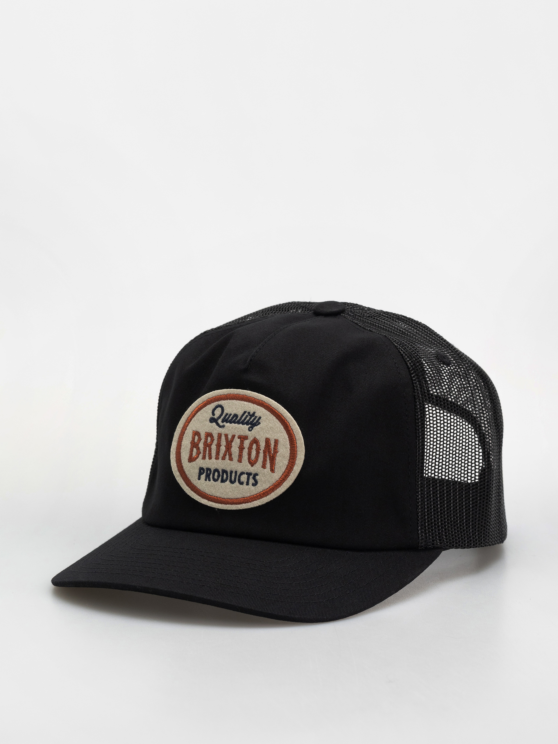 Șapcă Brixton Henry Mp Trucker (black/black)