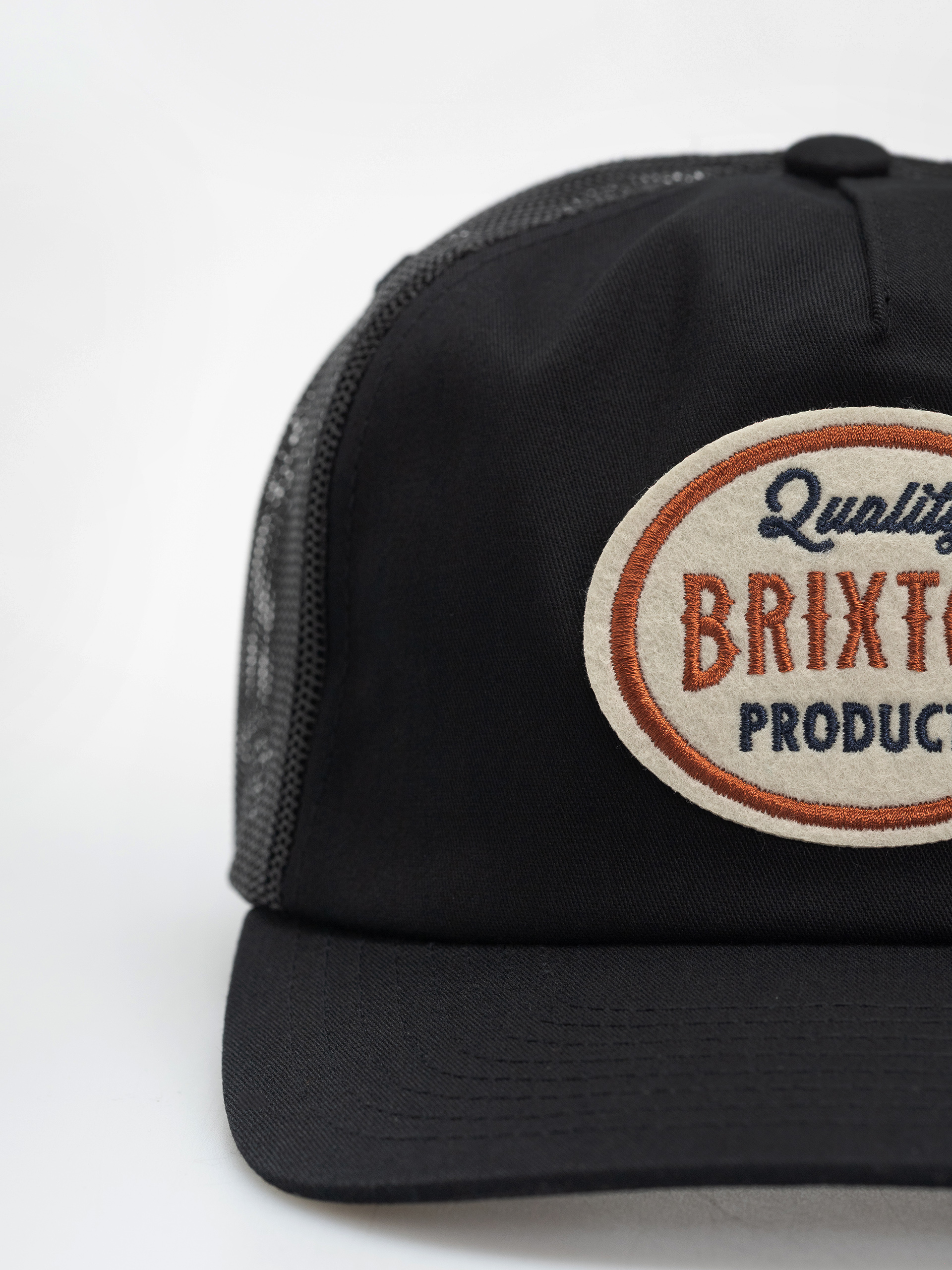 Șapcă Brixton Henry Mp Trucker (black/black)