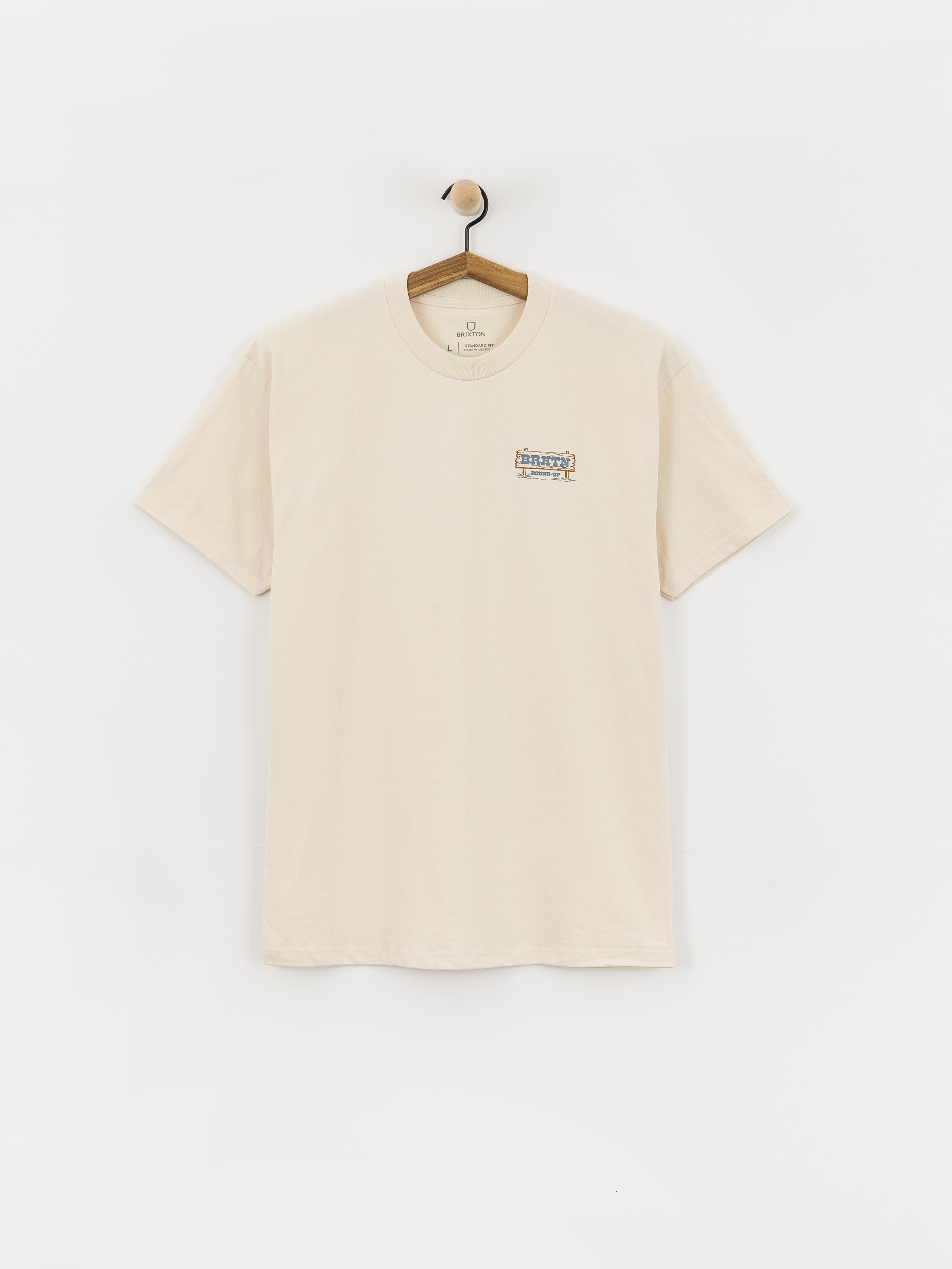 Tricou Brixton Hutchins Std (cream)