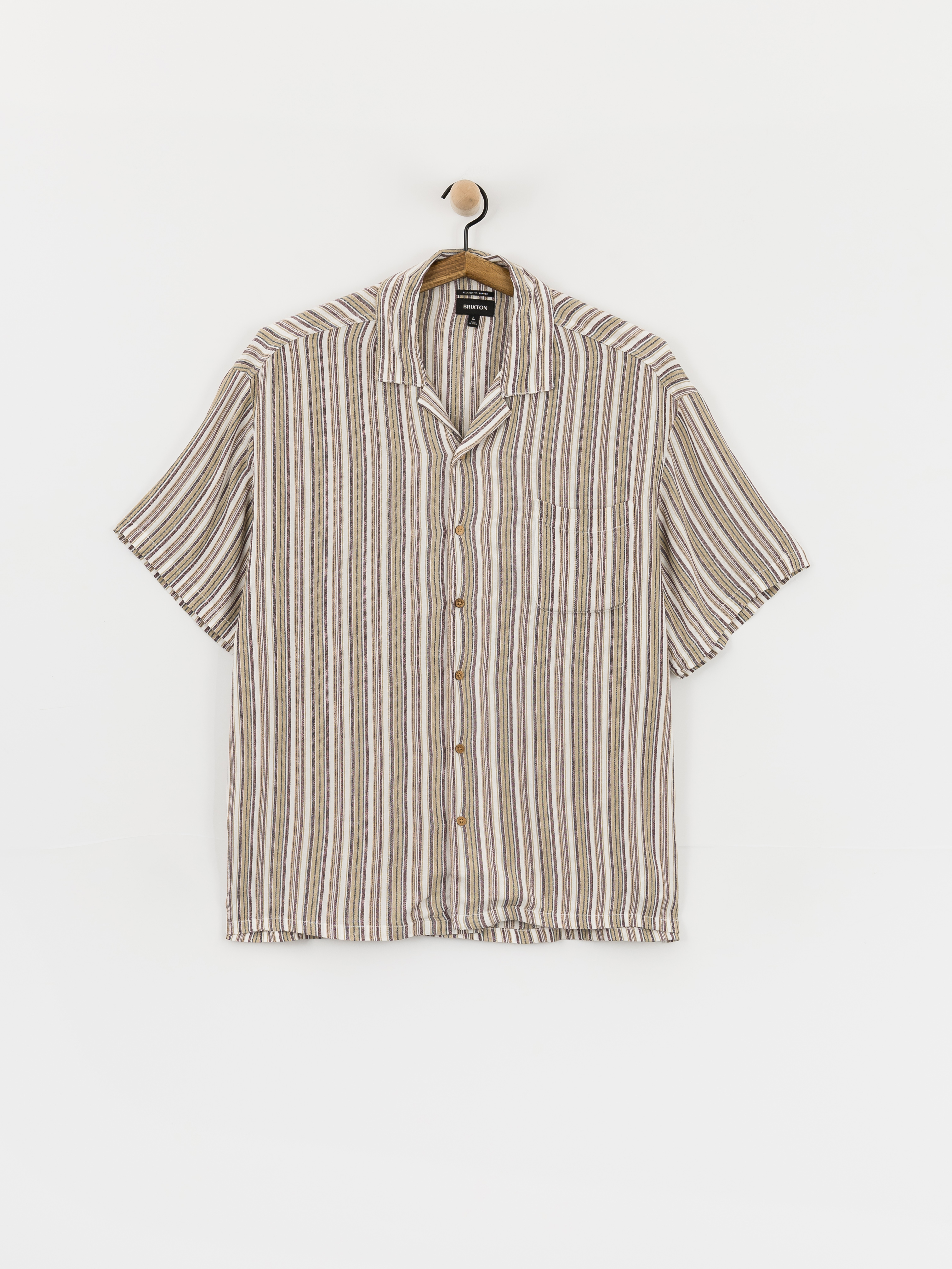 Cămașă Brixton Bunker Twisted Stripe