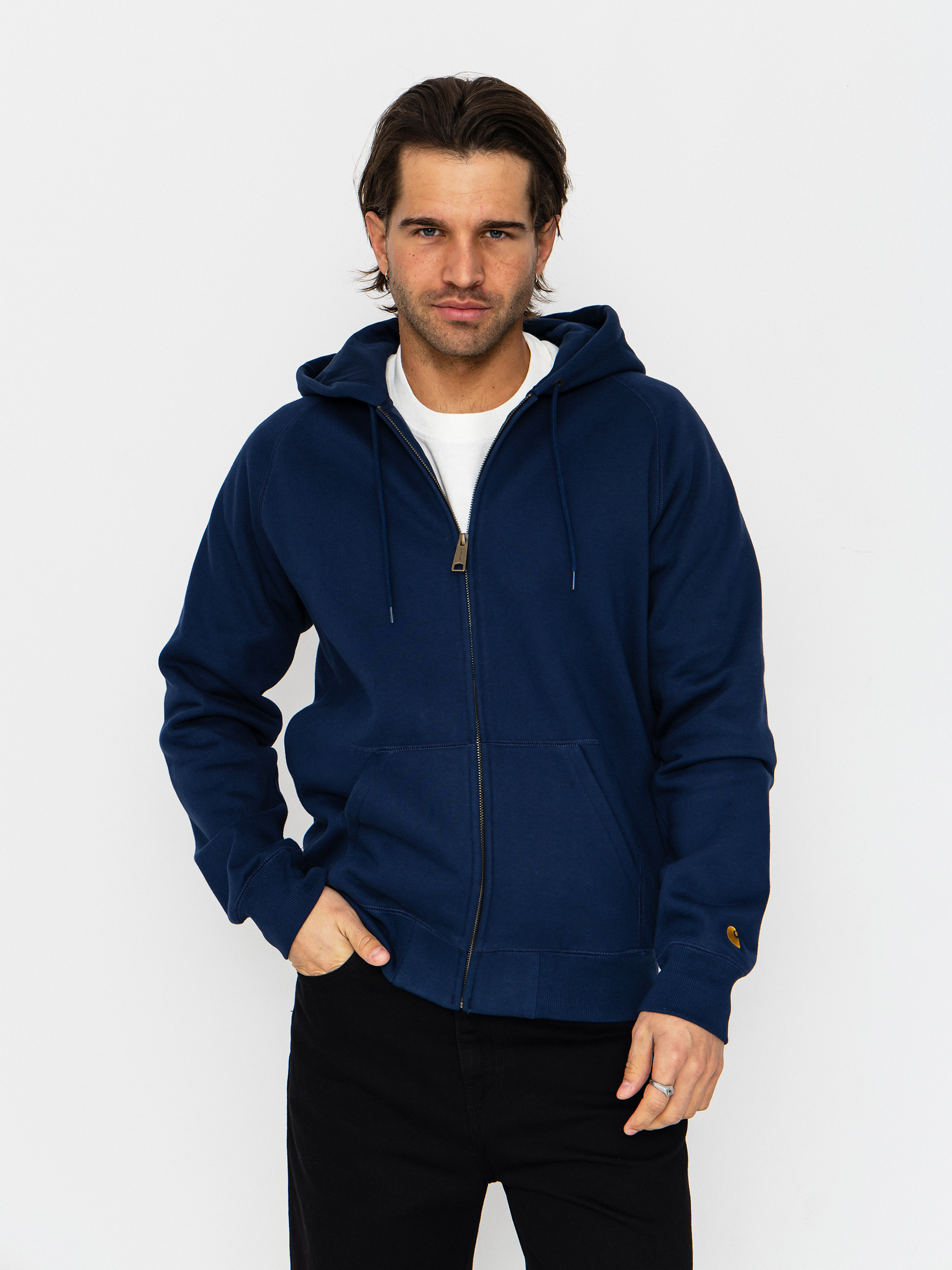 Hanorac cu glugă Carhartt WIP Chase ZHD